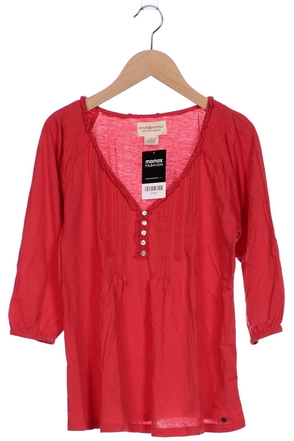 

Denim & Supply by Ralph Lauren Damen Langarmshirt, rot, Gr. 34