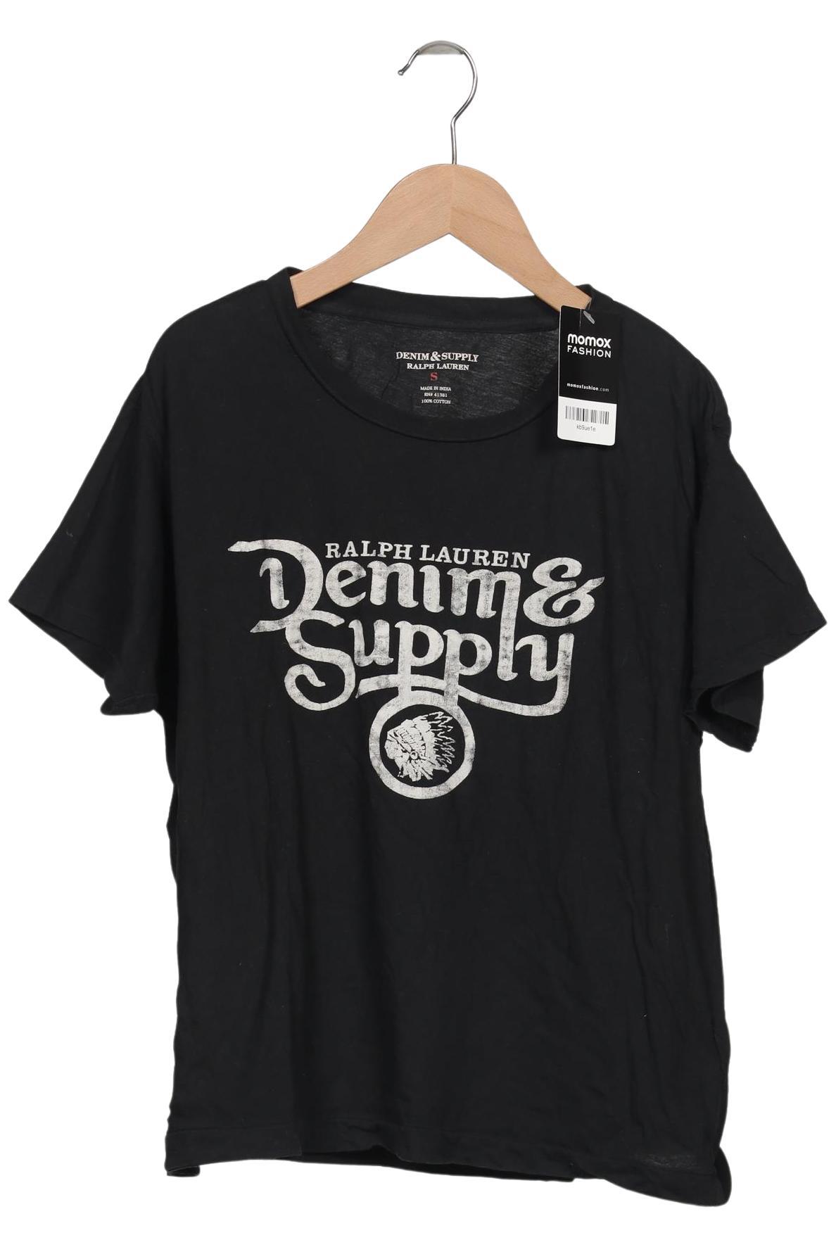 

Denim & Supply by Ralph Lauren Damen T-Shirt, schwarz, Gr. 36