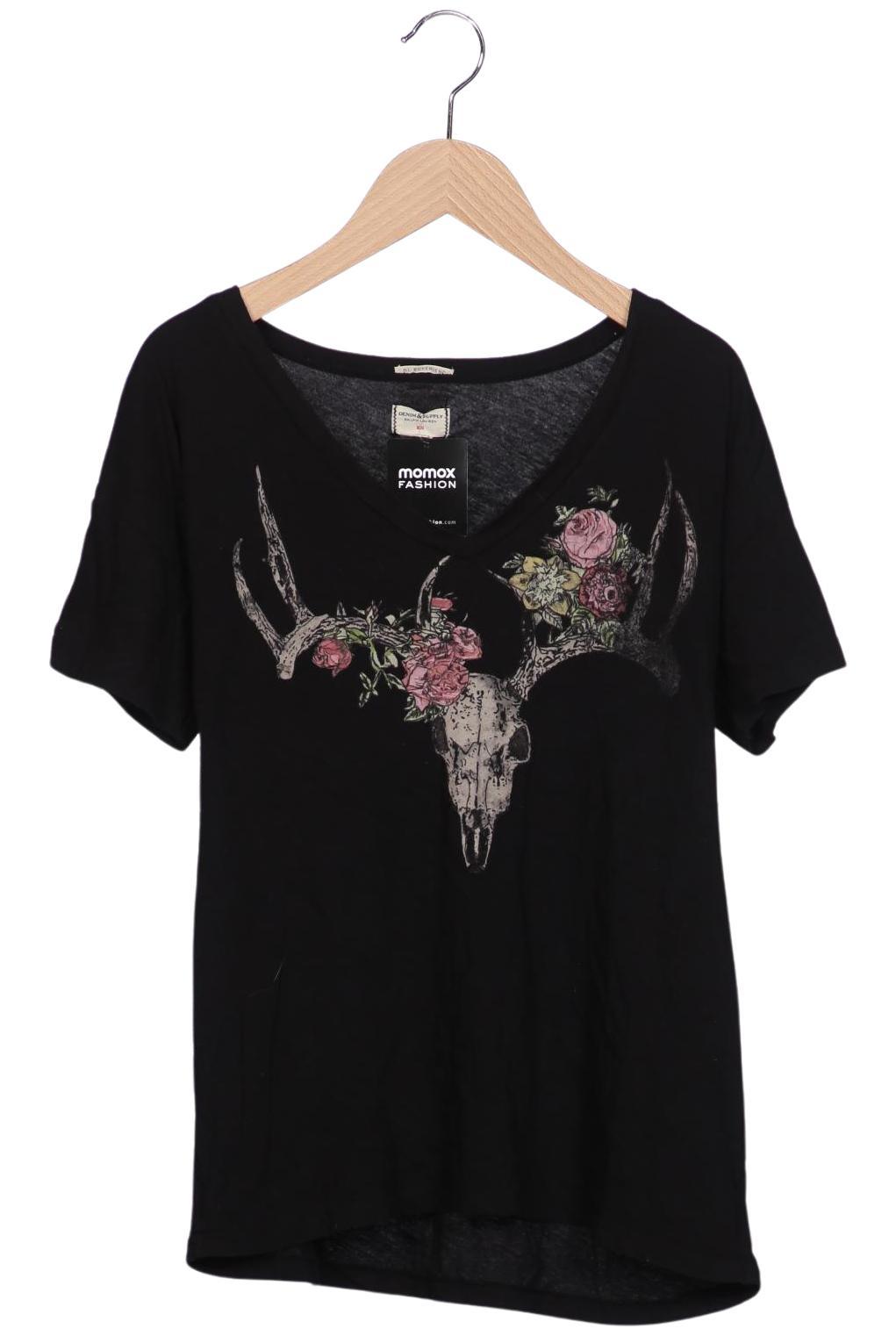 

Denim & Supply by Ralph Lauren Damen T-Shirt, schwarz, Gr. 34