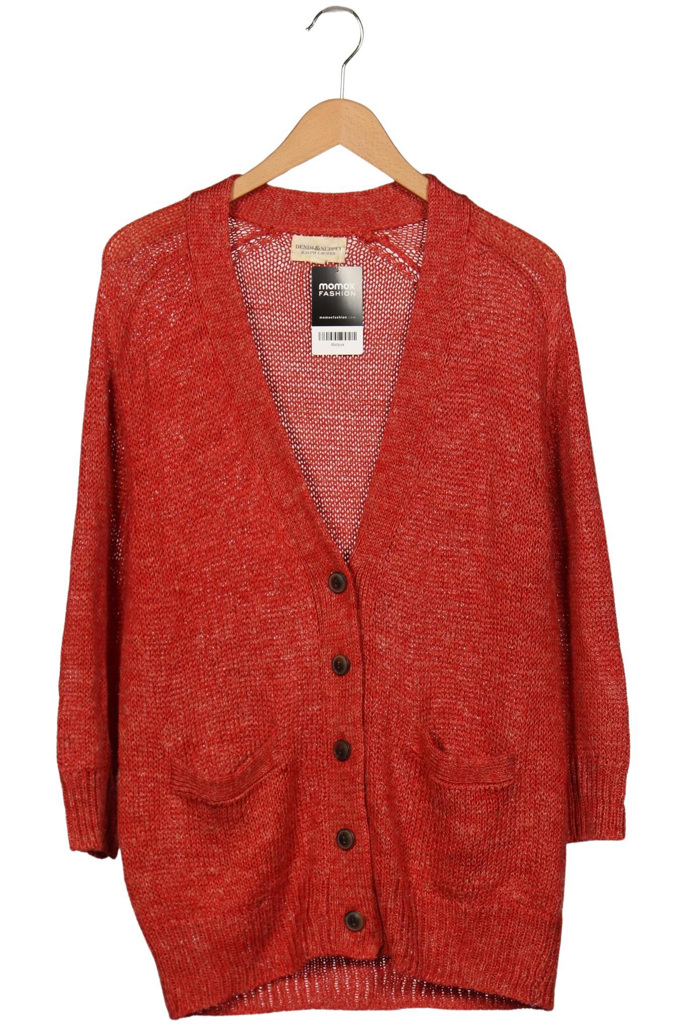

Denim & Supply by Ralph Lauren Damen Strickjacke, rot, Gr. 36