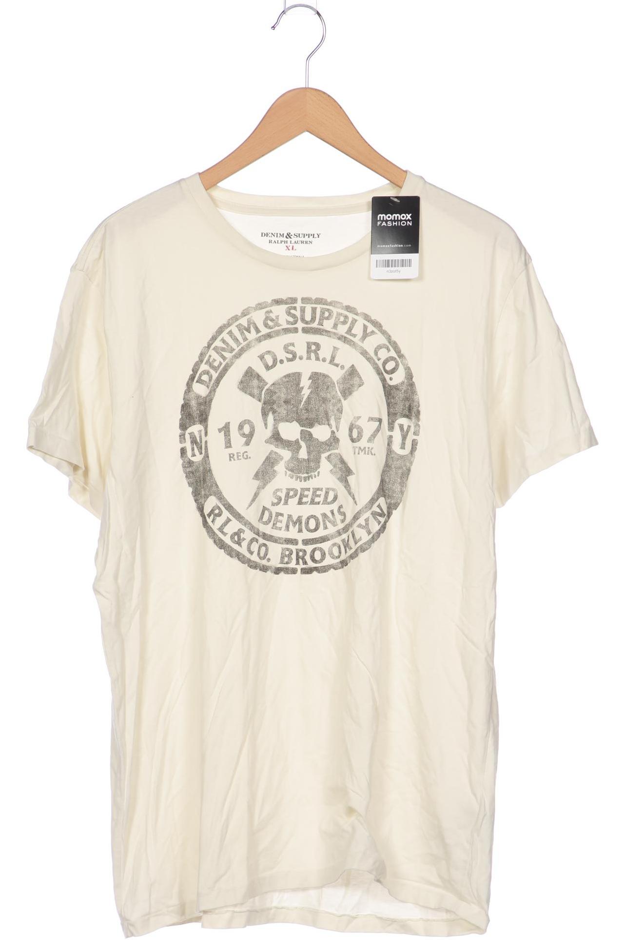 

Denim & Supply by Ralph Lauren Herren T-Shirt, cremeweiß, Gr. 54