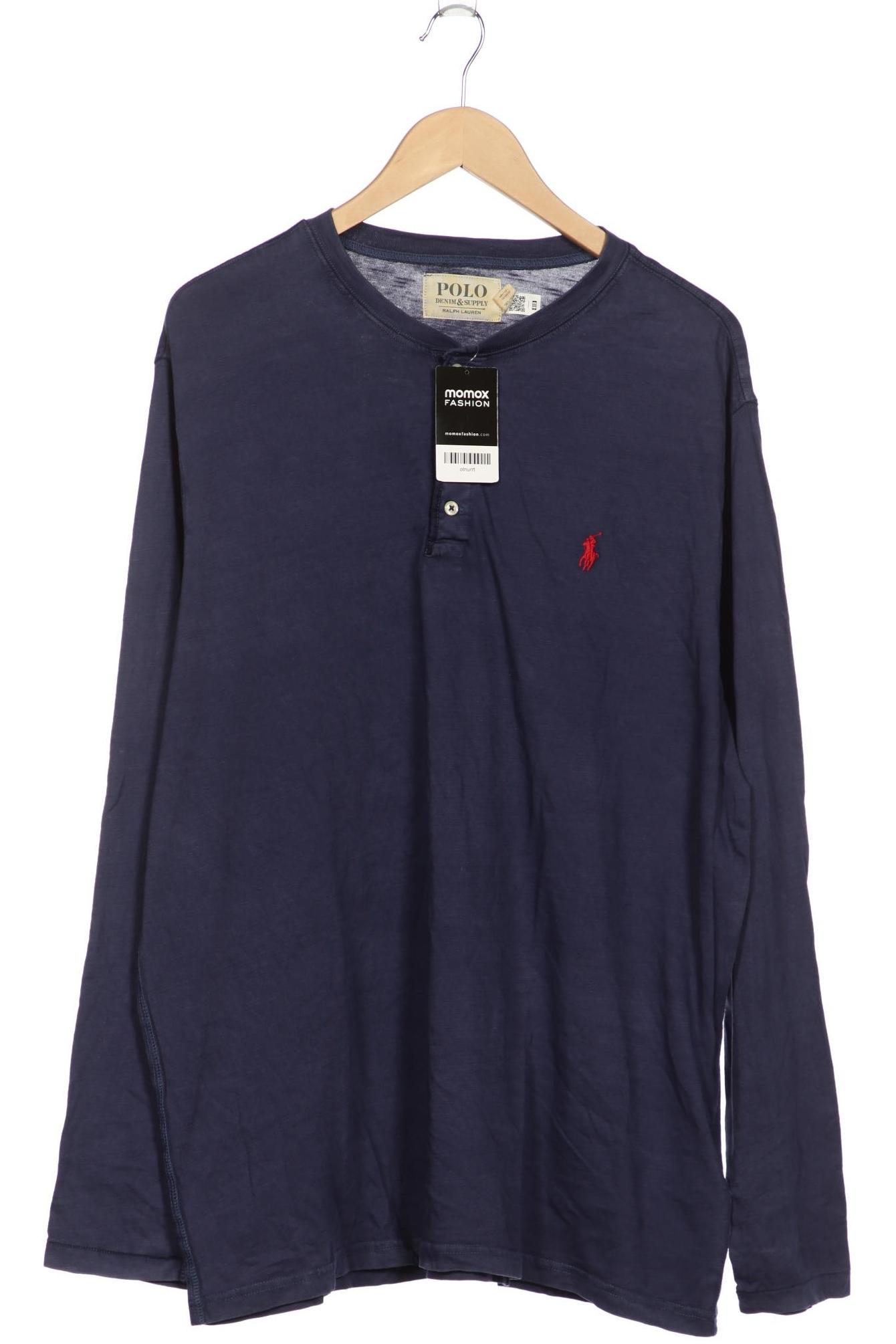 

Denim & Supply by Ralph Lauren Herren Langarmshirt, marineblau, Gr. 54