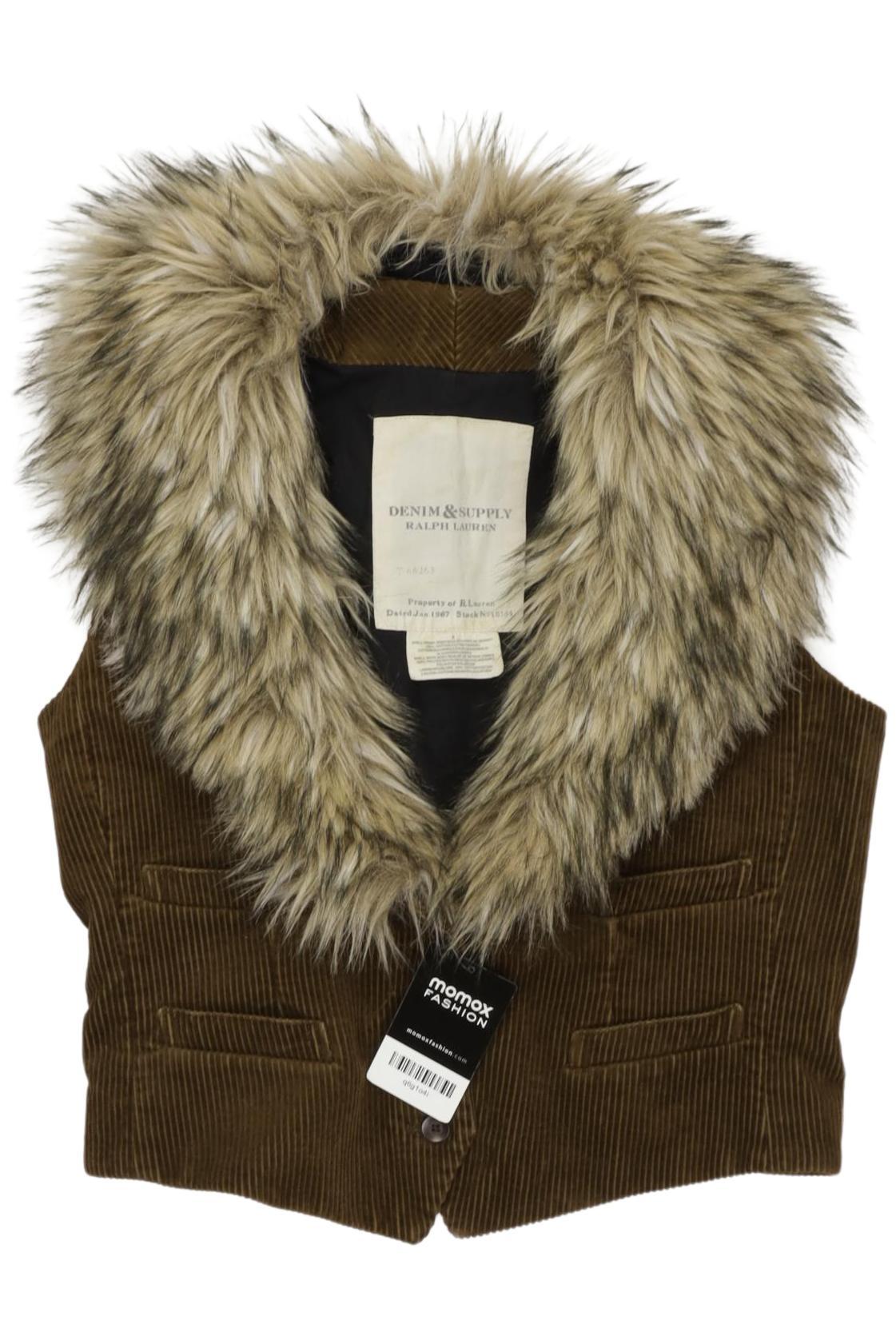 

Denim & Supply by Ralph Lauren Damen Weste, braun, Gr. 36