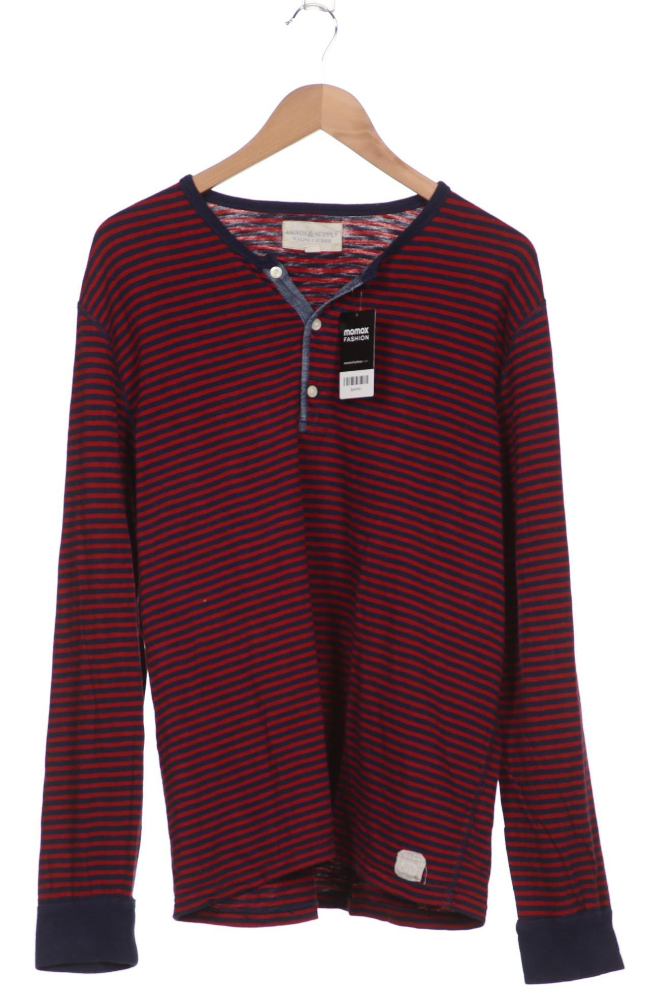

Denim & Supply by Ralph Lauren Herren Langarmshirt, rot