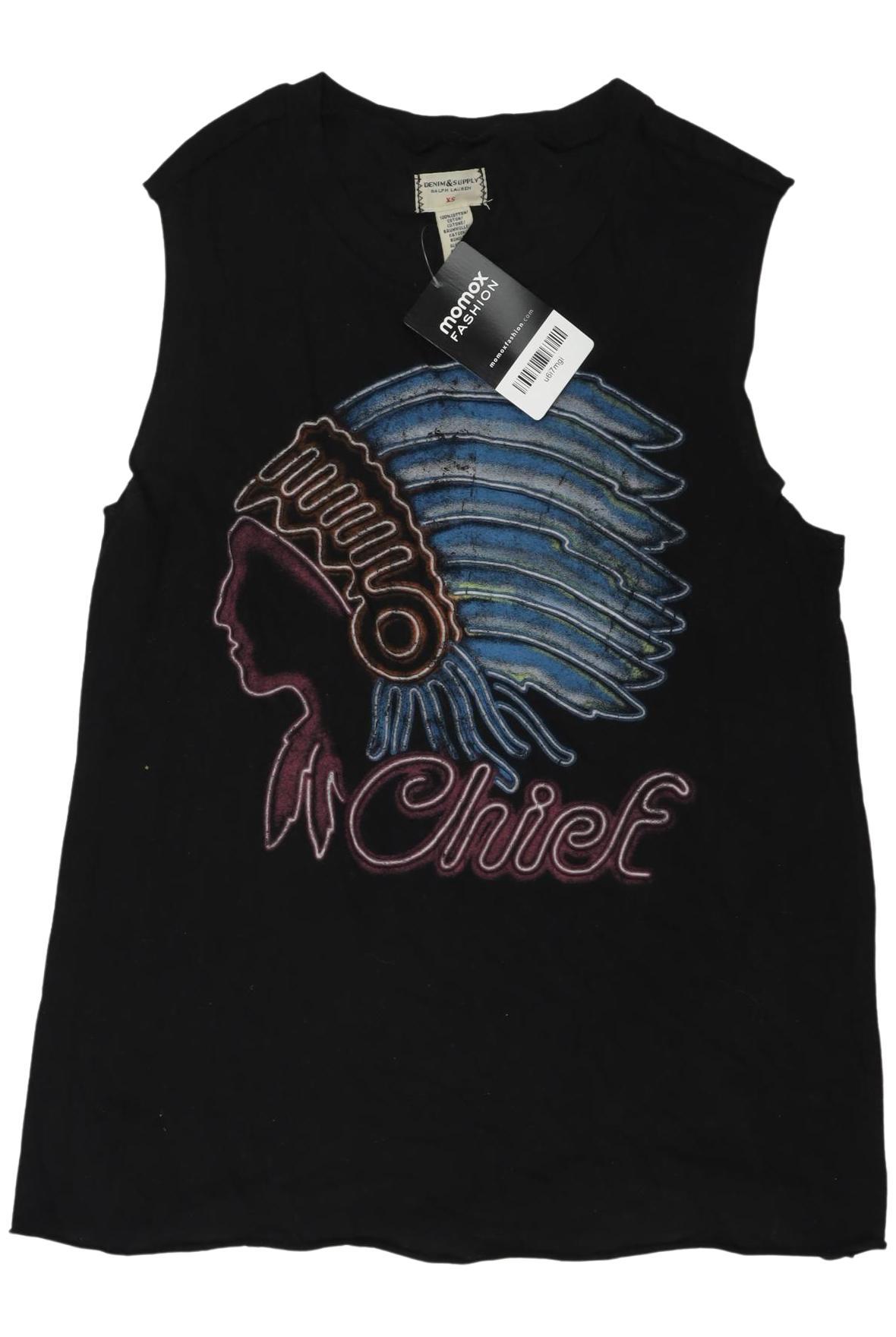

Denim & Supply by Ralph Lauren Damen Top, schwarz, Gr. 34