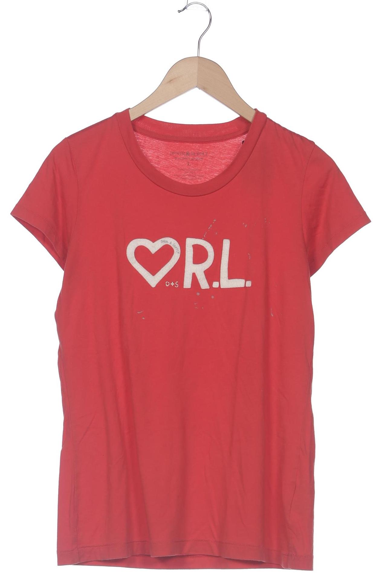 

Denim & Supply by Ralph Lauren Damen T-Shirt, rot, Gr. 42