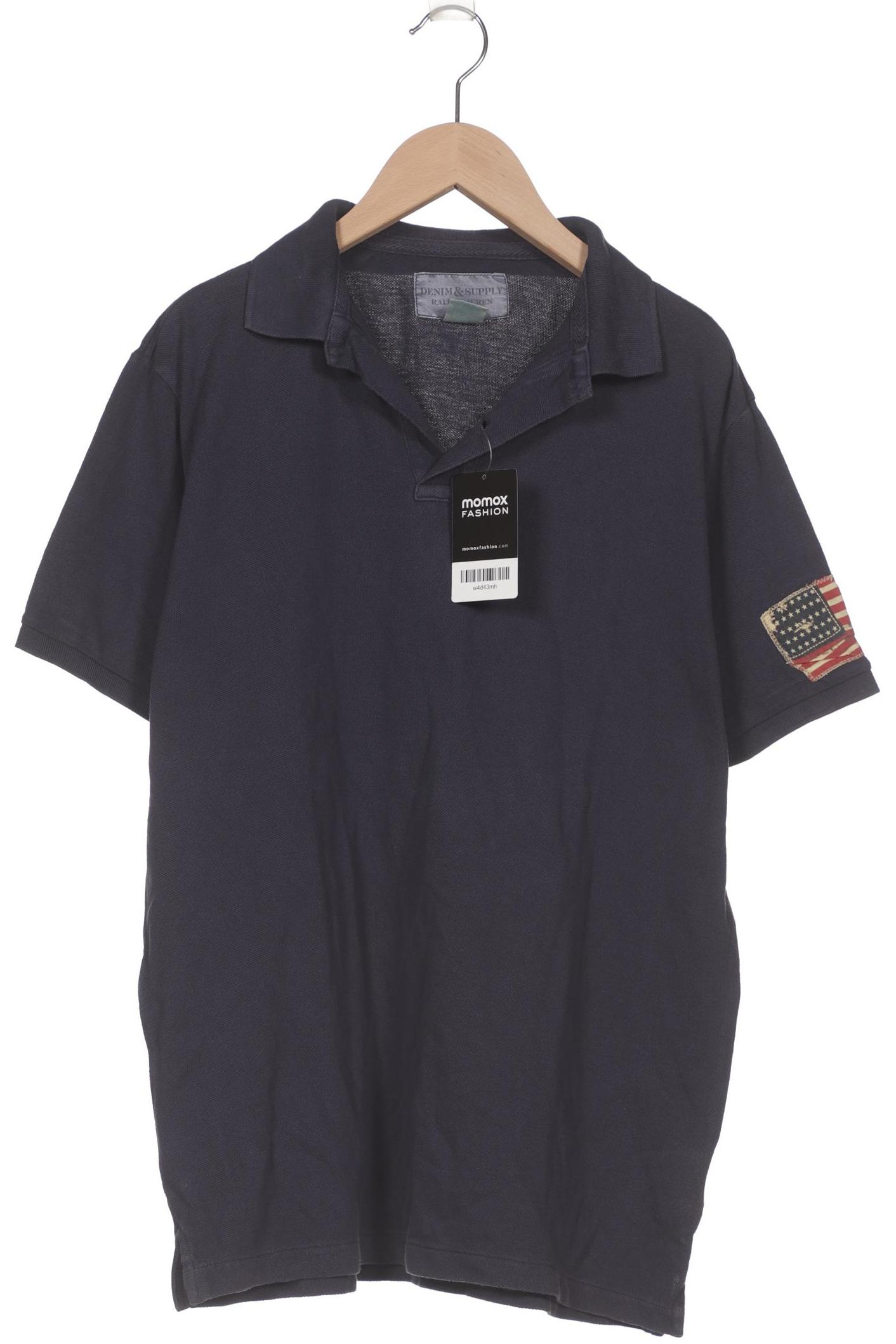 

Denim & Supply by Ralph Lauren Herren Poloshirt, marineblau, Gr. 48