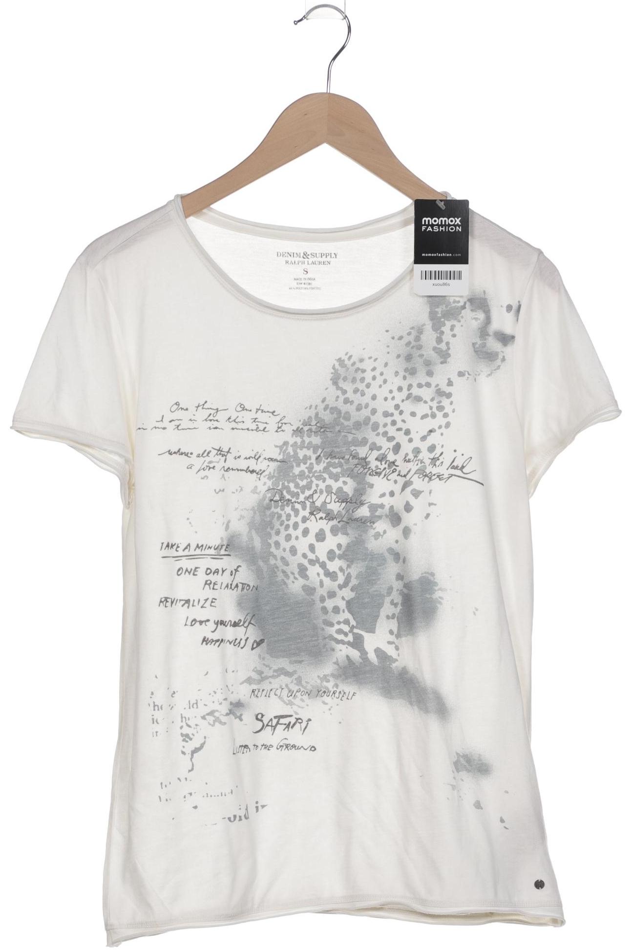 

Denim & Supply by Ralph Lauren Damen T-Shirt, cremeweiß, Gr. 36