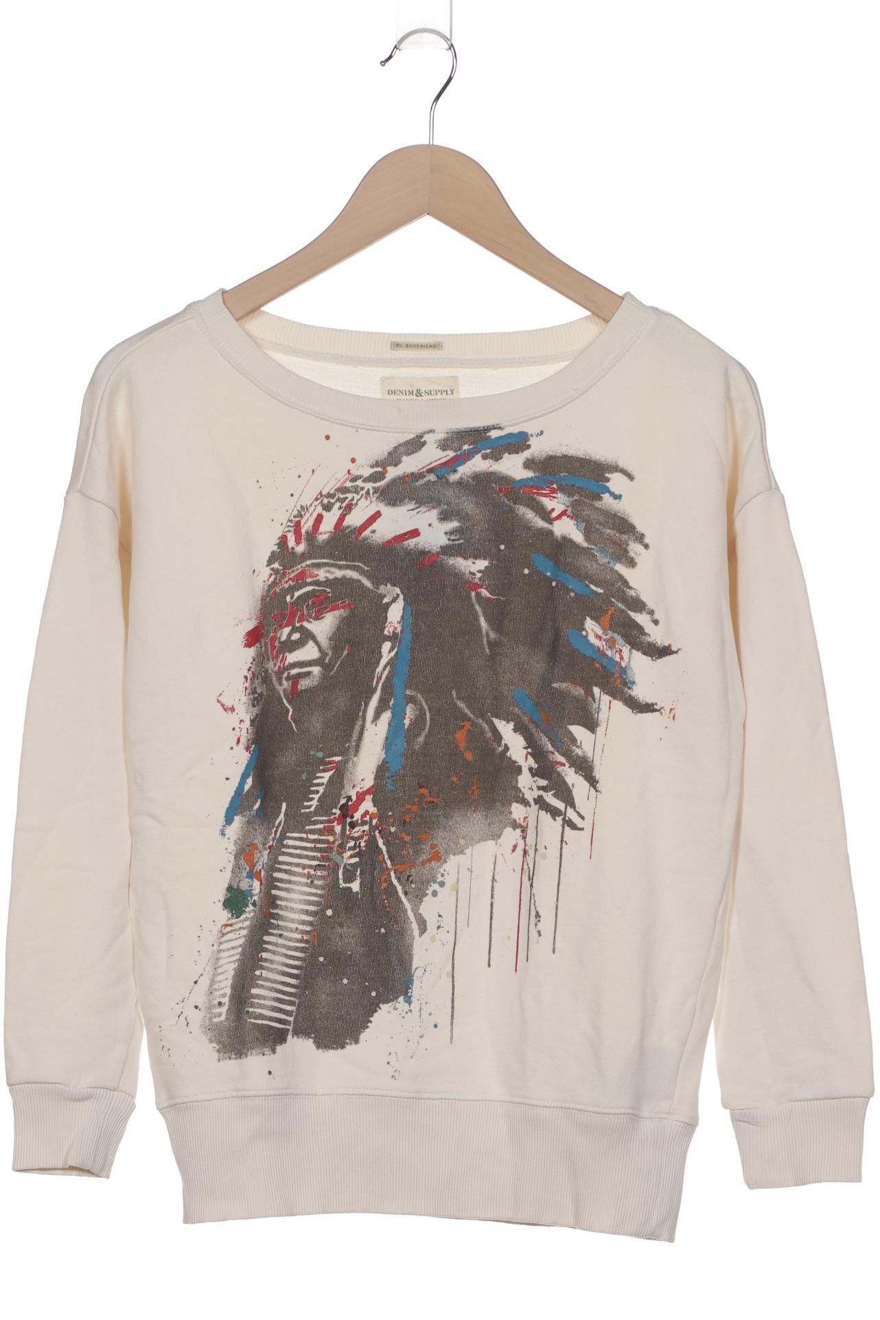 

Denim & Supply by Ralph Lauren Damen Sweatshirt, cremeweiß, Gr. 34