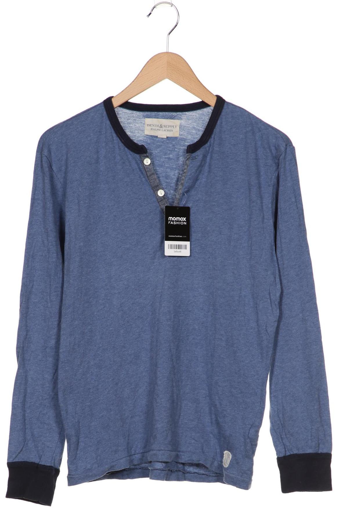 

Denim & Supply by Ralph Lauren Herren Langarmshirt, blau, Gr. 46