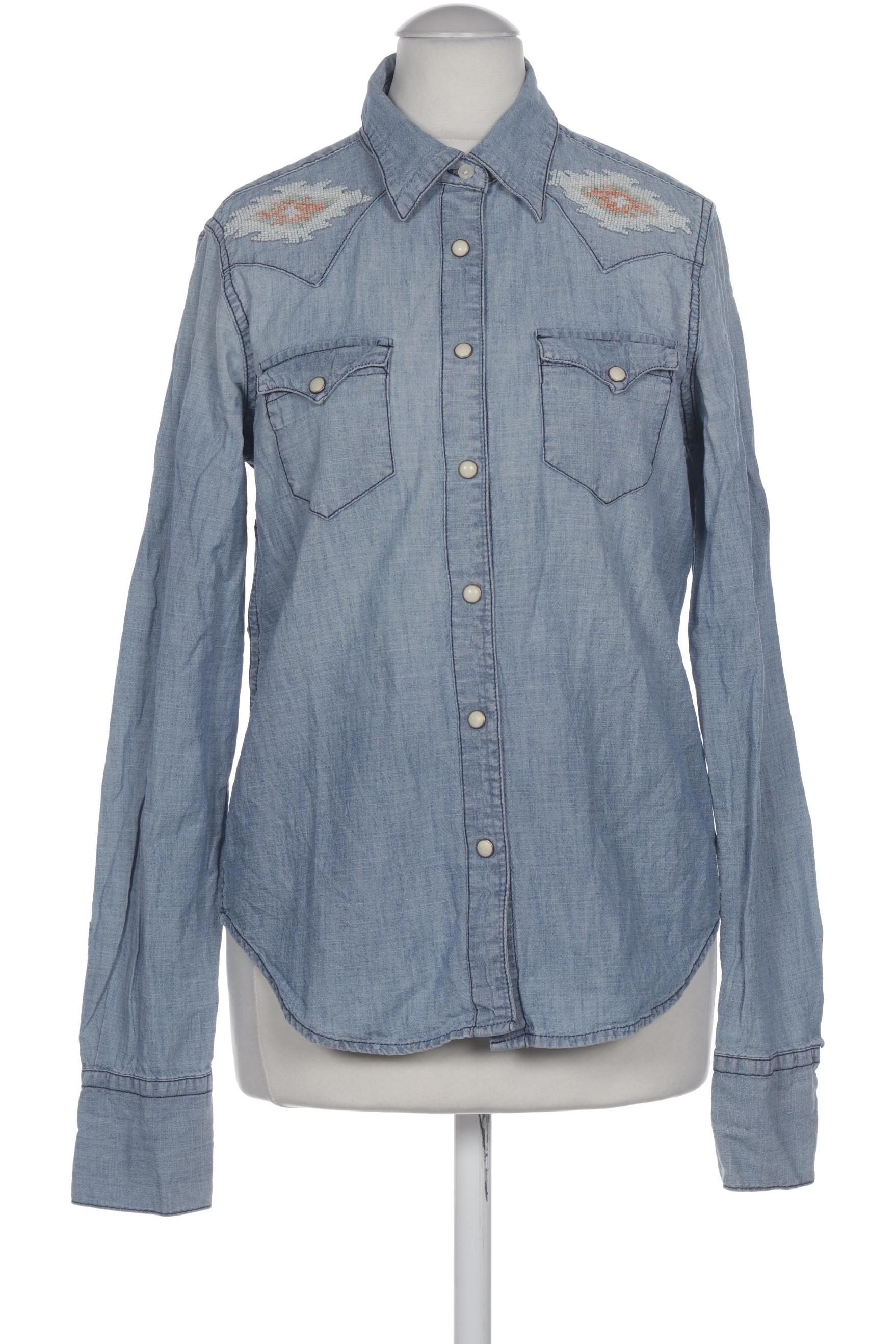 

Denim & Supply by Ralph Lauren Damen Bluse, blau, Gr. 36