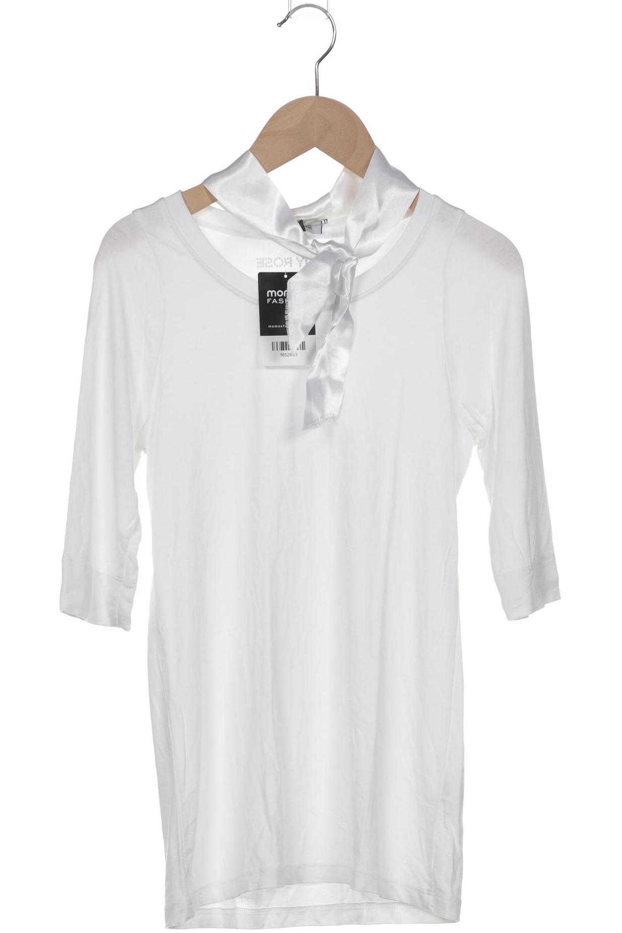 

Denny Rose Damen Langarmshirt, weiß, Gr. 36