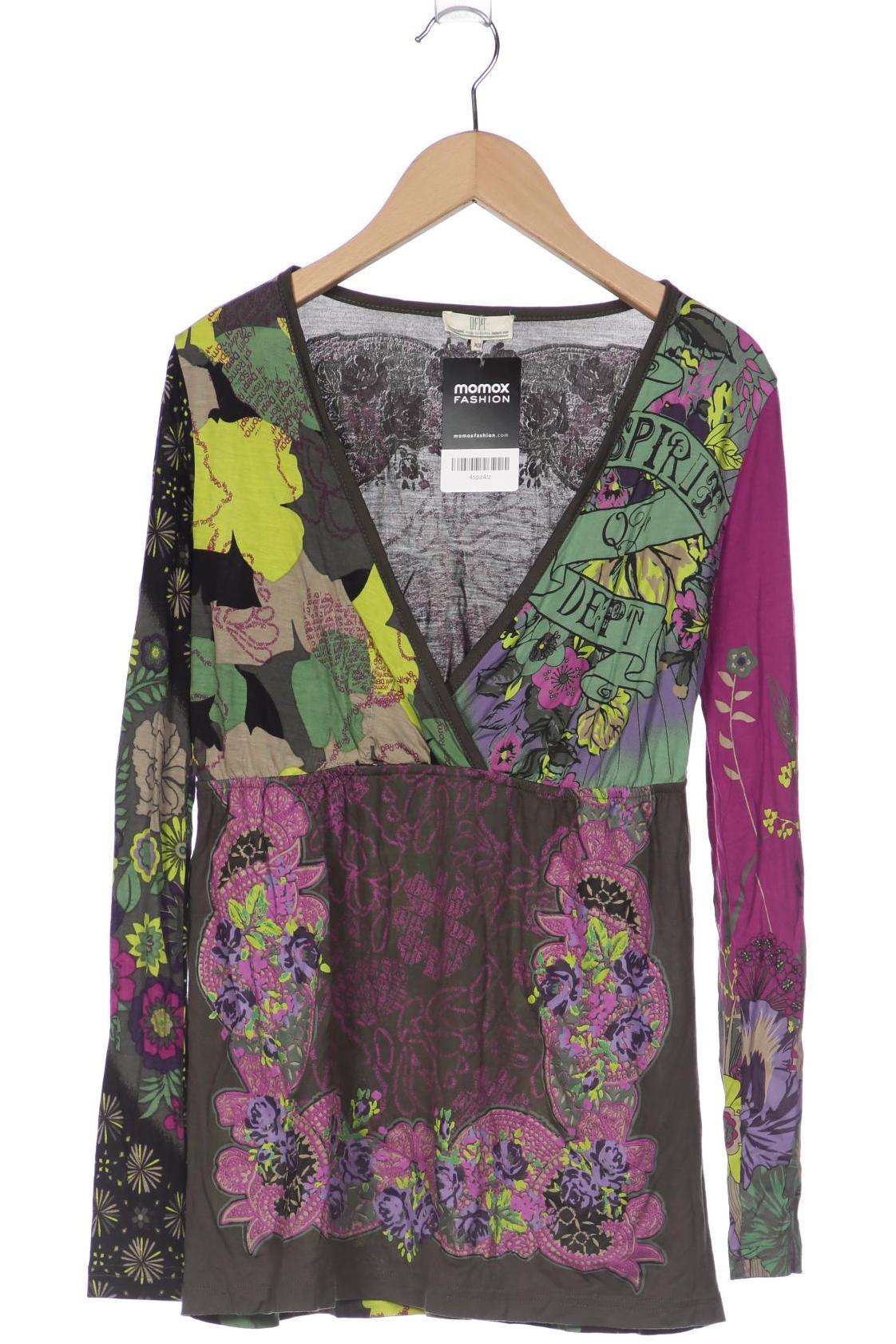 

Dept. Damen Langarmshirt, grün, Gr. 34