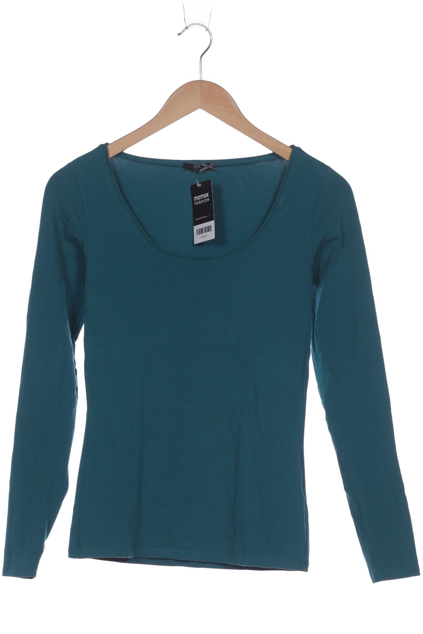 

Dept. Damen Langarmshirt, türkis, Gr. 38