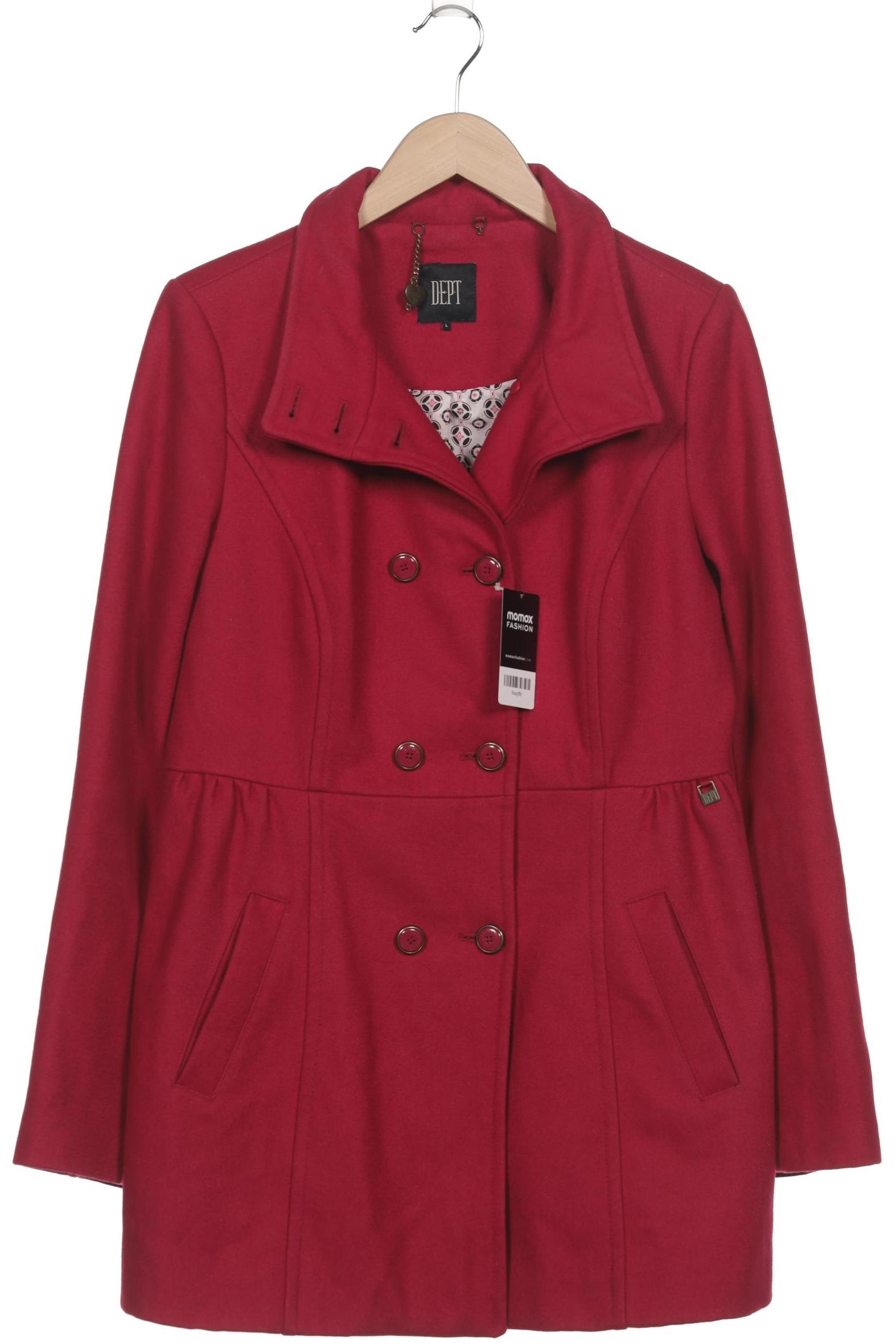 

Dept. Damen Mantel, rot, Gr. 42