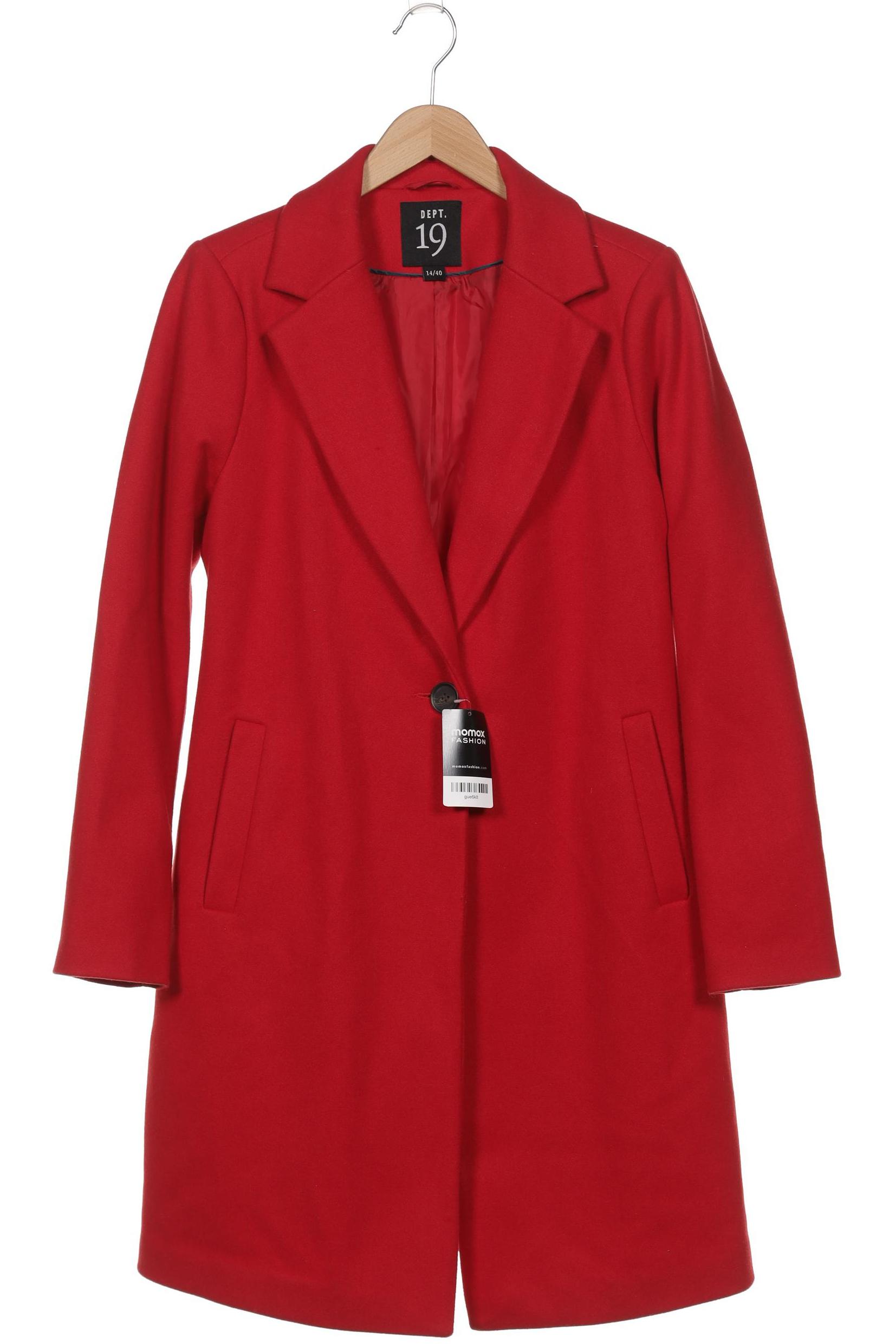 

Dept. Damen Mantel, rot, Gr. 40