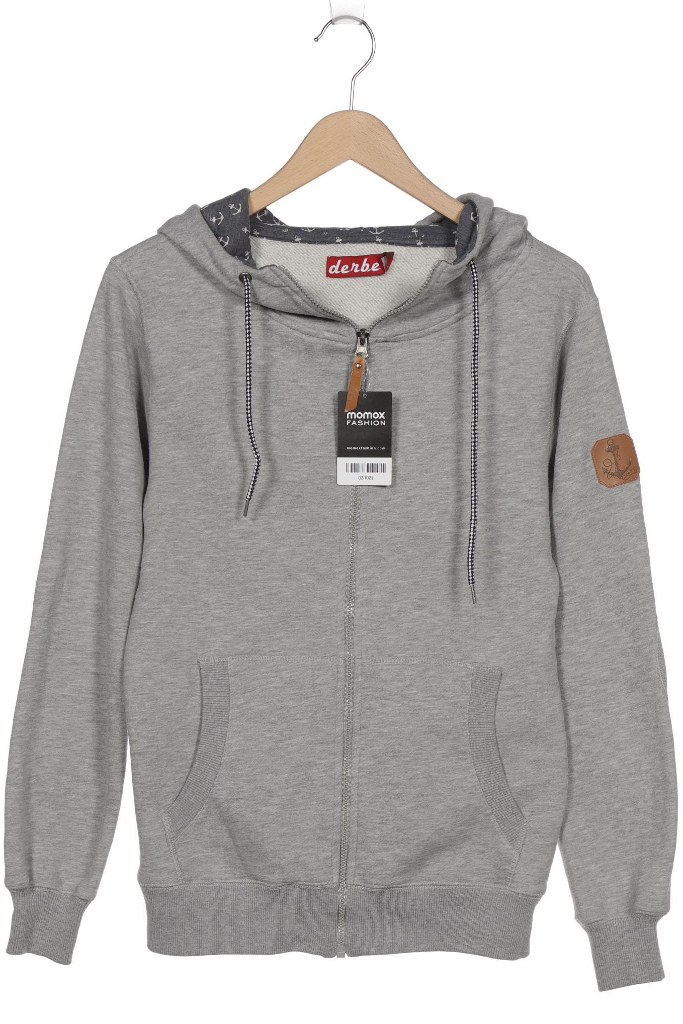 

Derbe Damen Kapuzenpullover, grau, Gr. 42