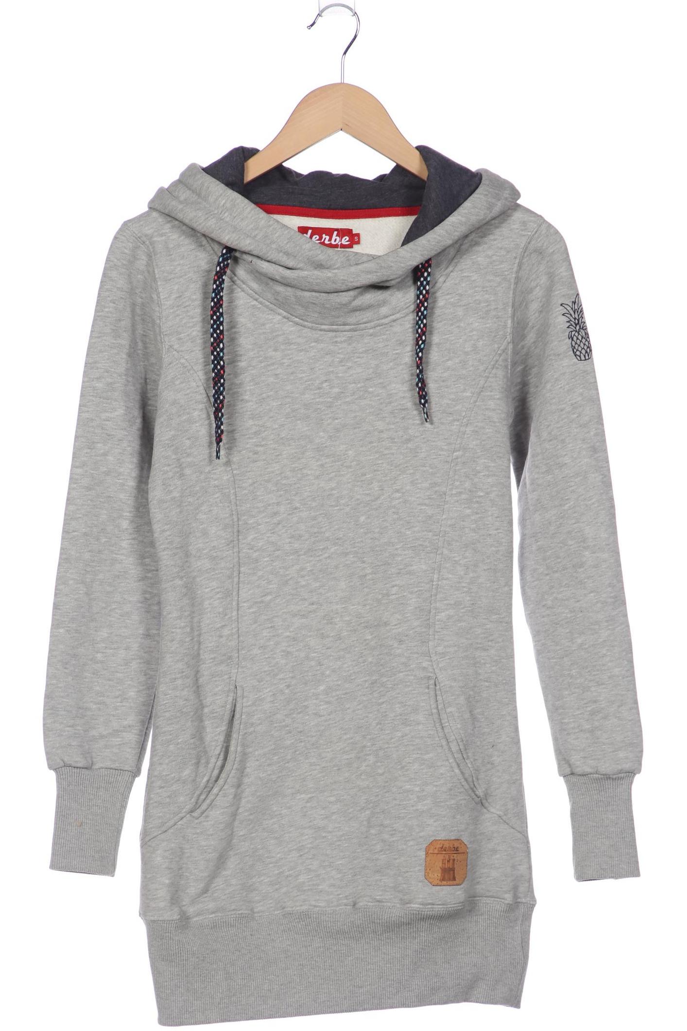 

Derbe Damen Kapuzenpullover, grau, Gr. 36