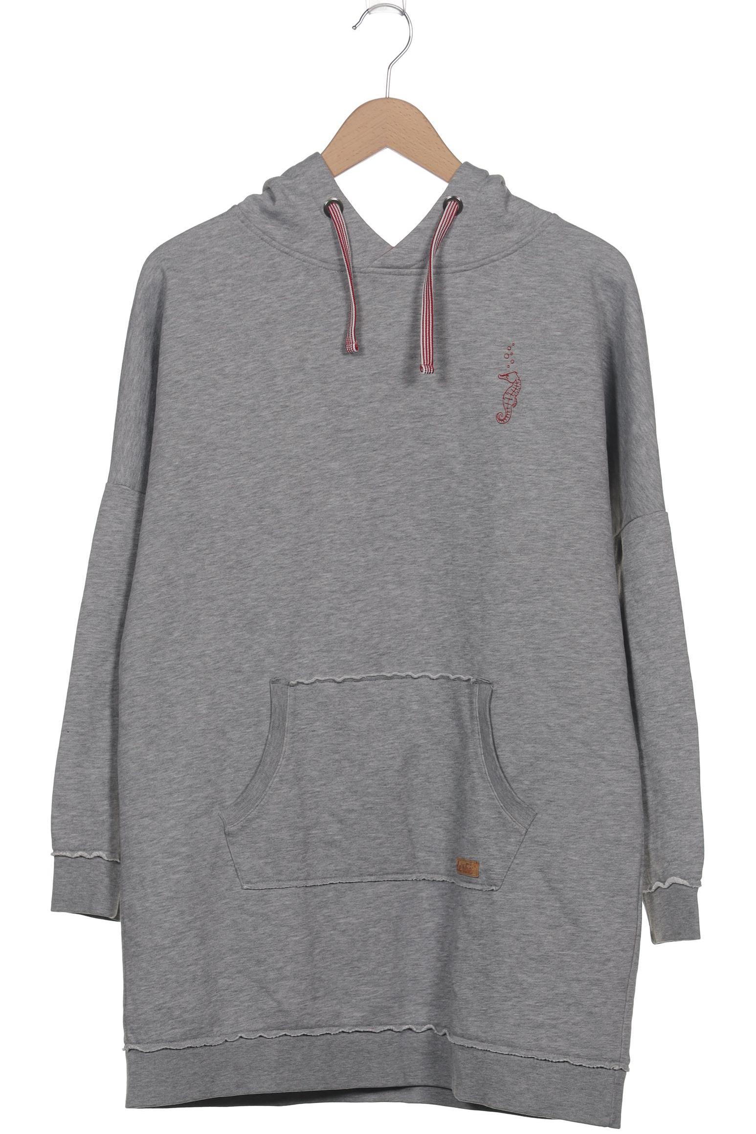 

Derbe Damen Kapuzenpullover, grau, Gr. 38