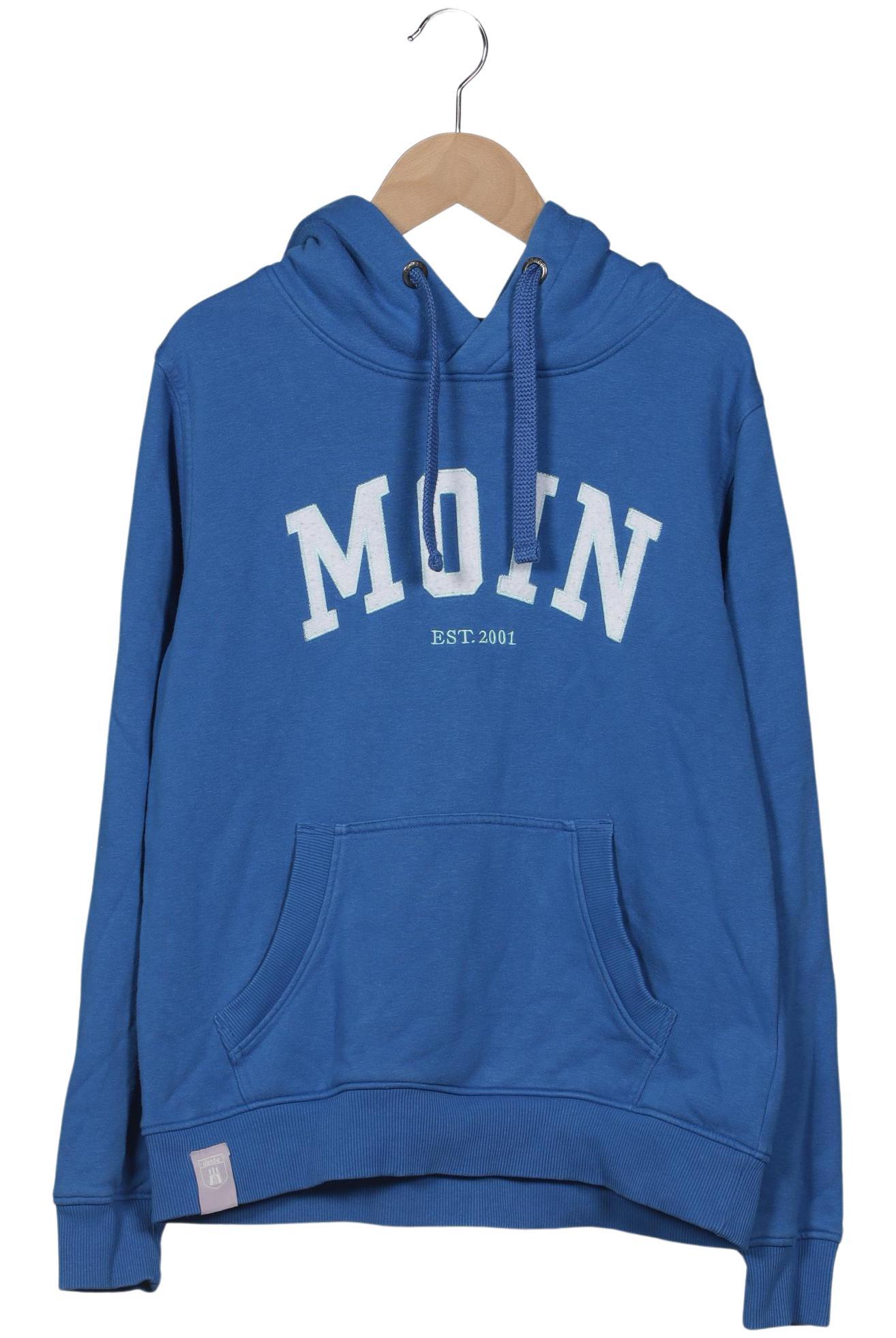 

Derbe Damen Kapuzenpullover, blau, Gr. 36