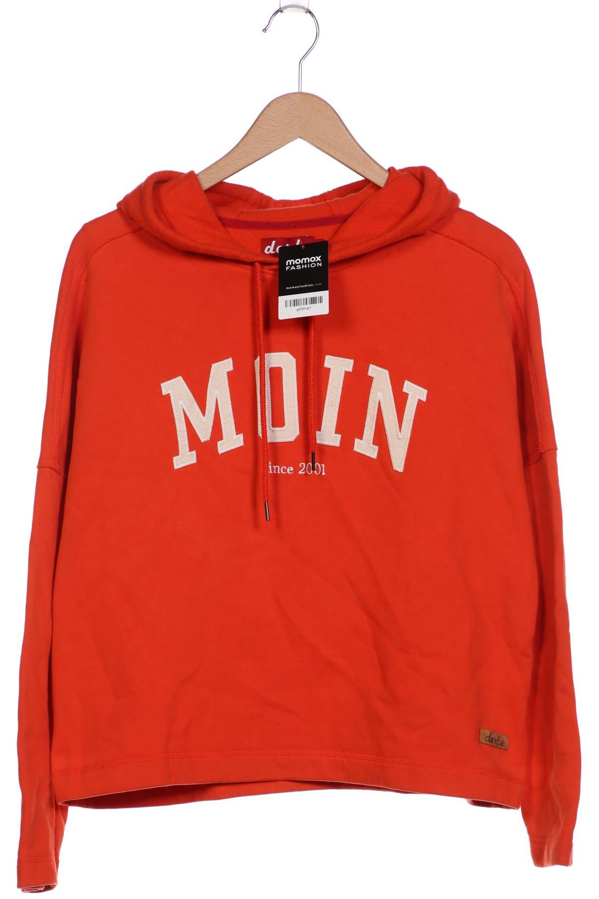 

Derbe Damen Kapuzenpullover, orange, Gr. 42