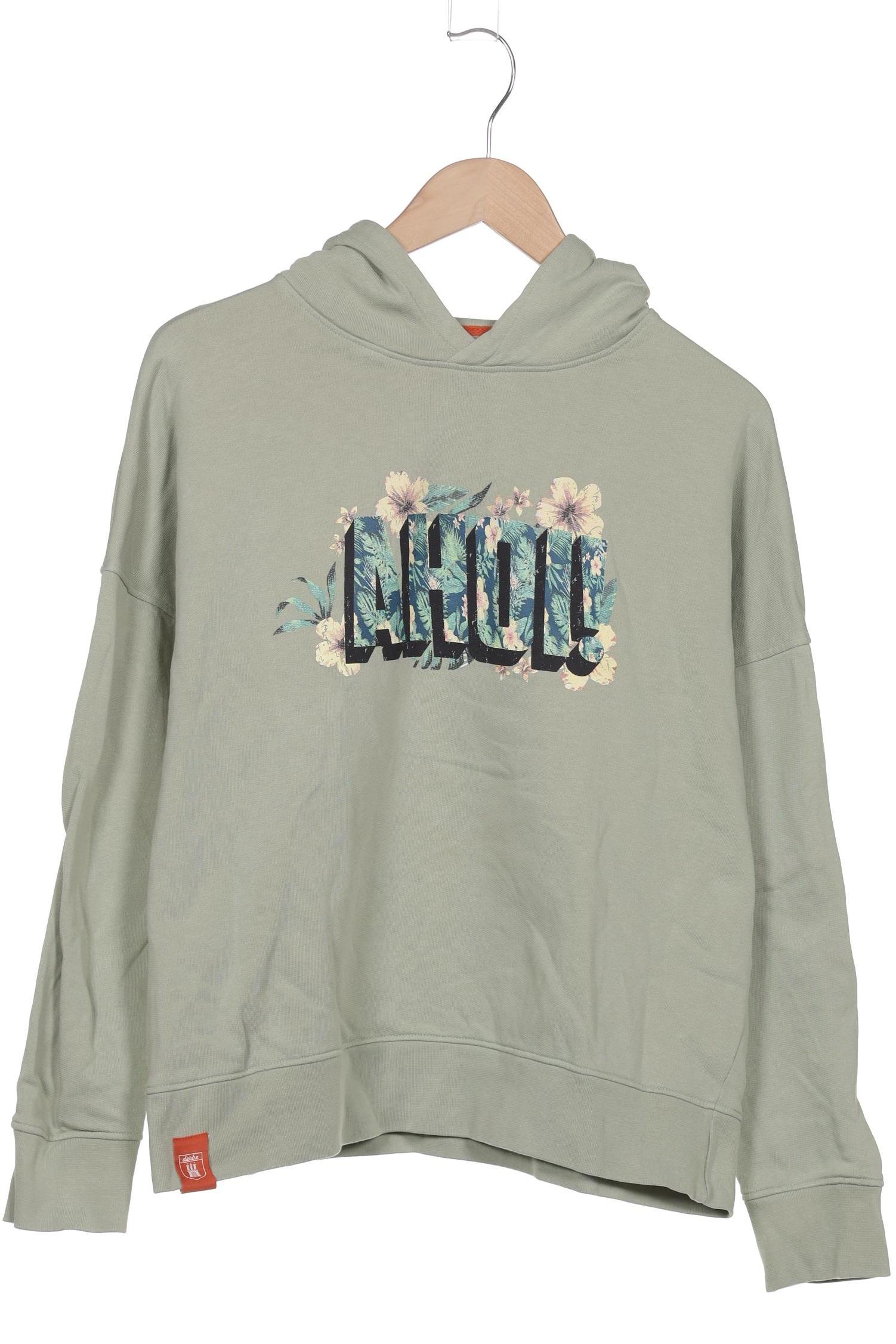 

Derbe Damen Kapuzenpullover, grün, Gr. 42