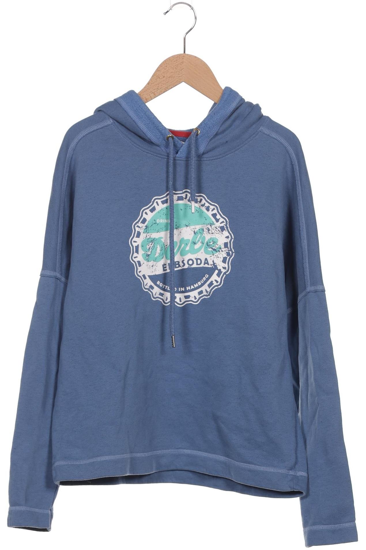 

Derbe Damen Kapuzenpullover, blau, Gr. 36