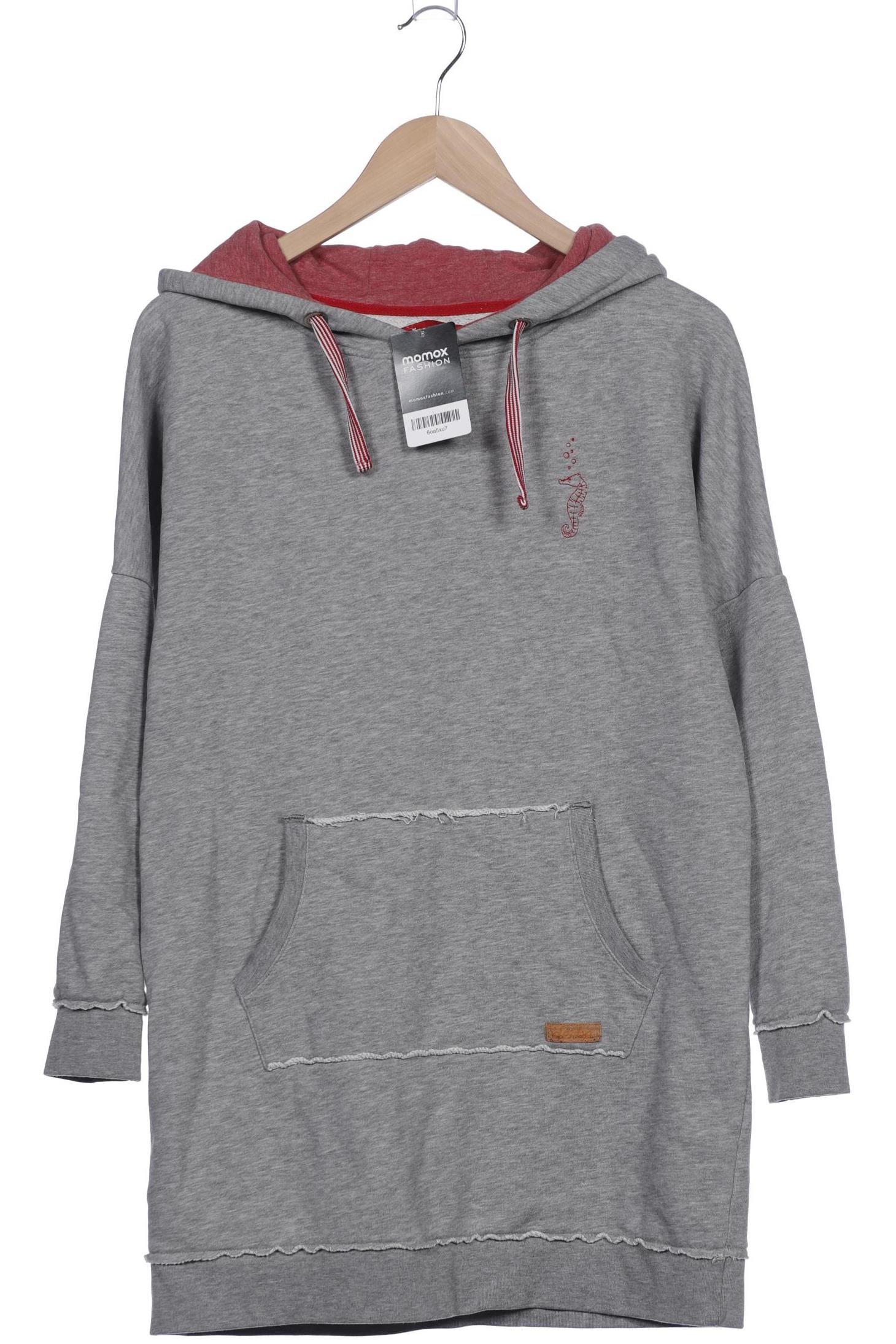 

Derbe Damen Kapuzenpullover, grau, Gr. 36