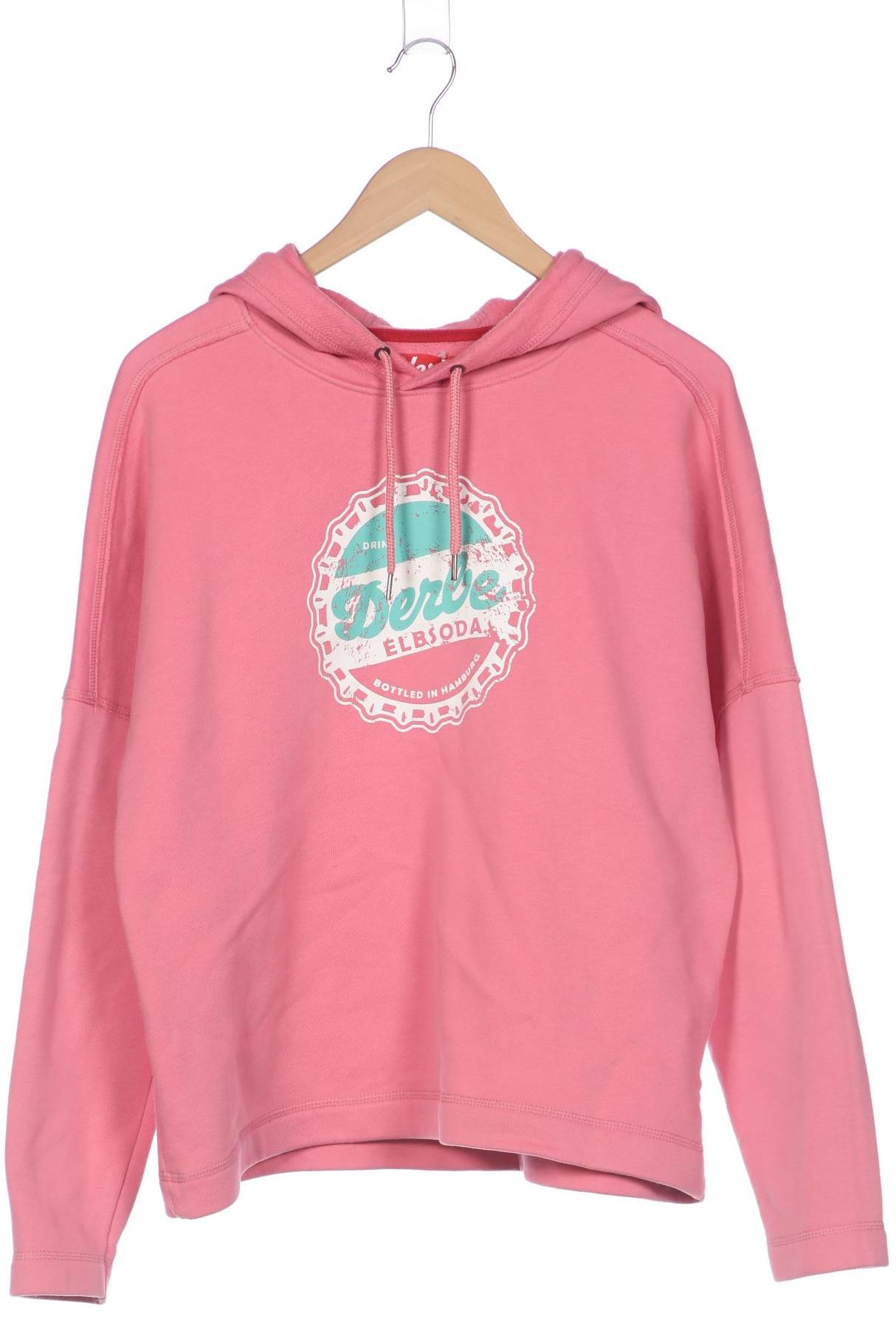 

Derbe Damen Kapuzenpullover, pink, Gr. 42