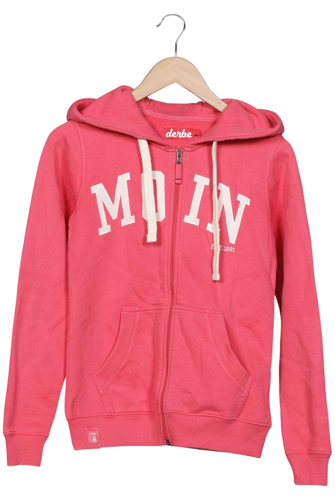 

Derbe Damen Kapuzenpullover, pink, Gr. 36