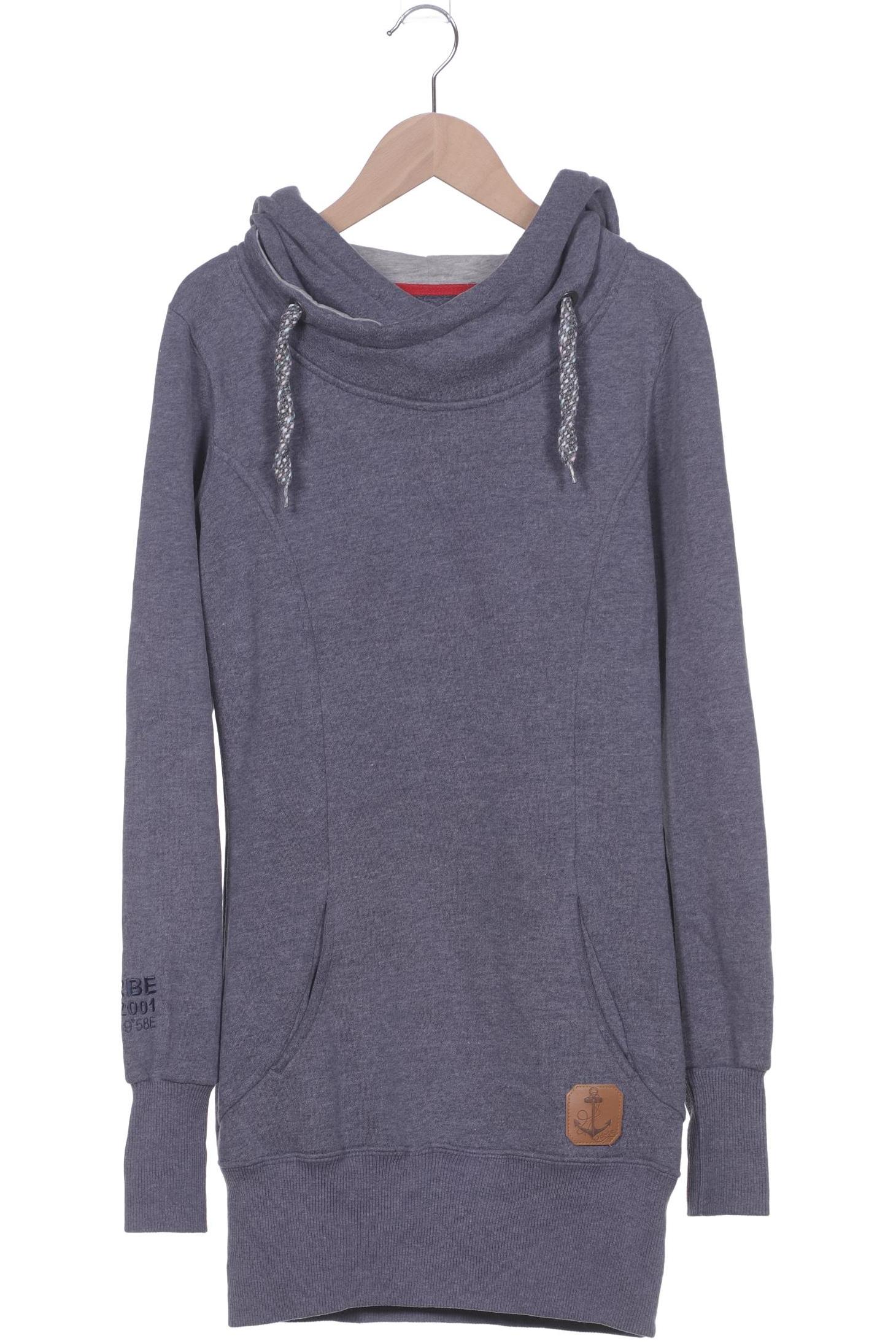 

Derbe Damen Kapuzenpullover, blau, Gr. 36