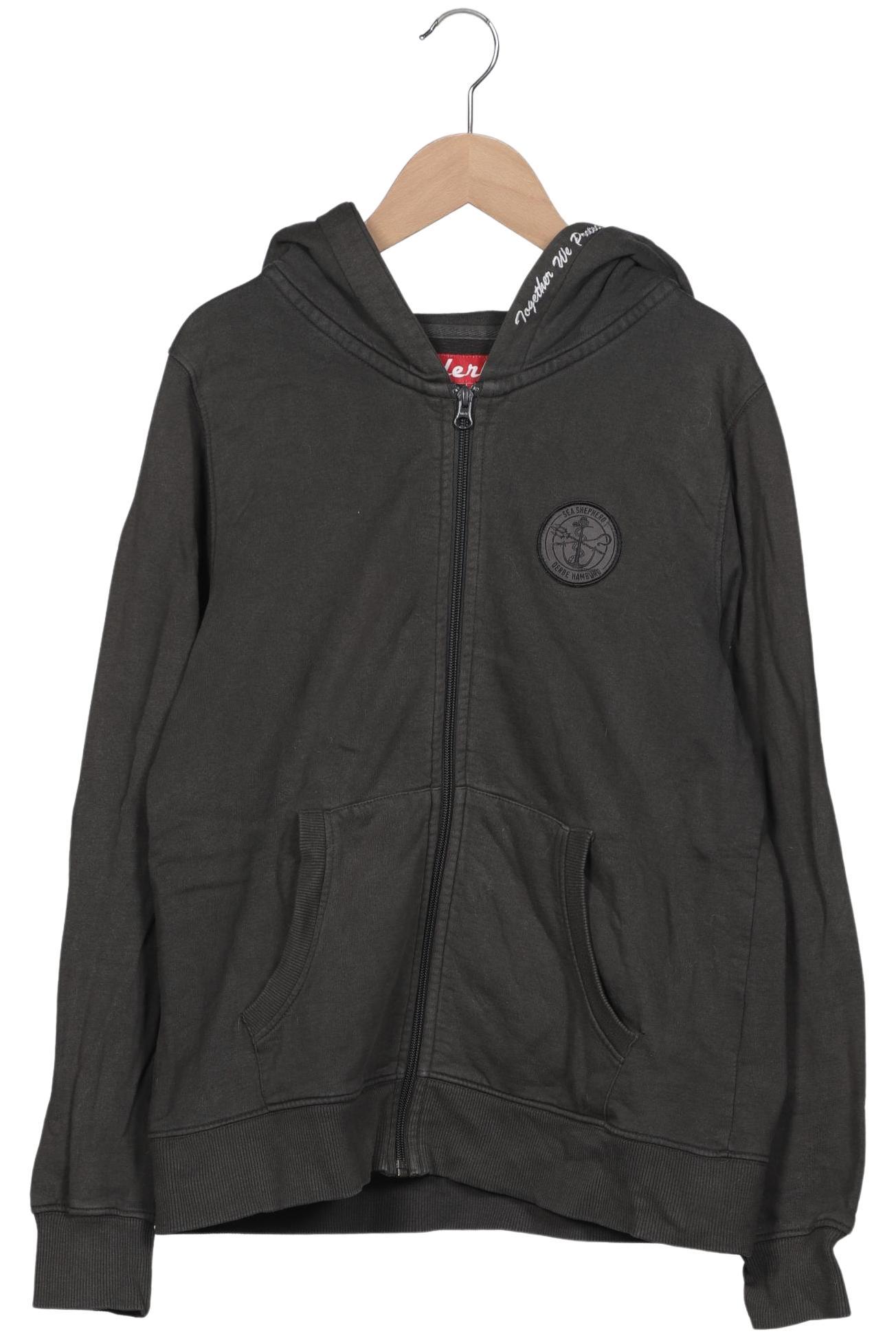 

Derbe Damen Kapuzenpullover, grau, Gr. 38