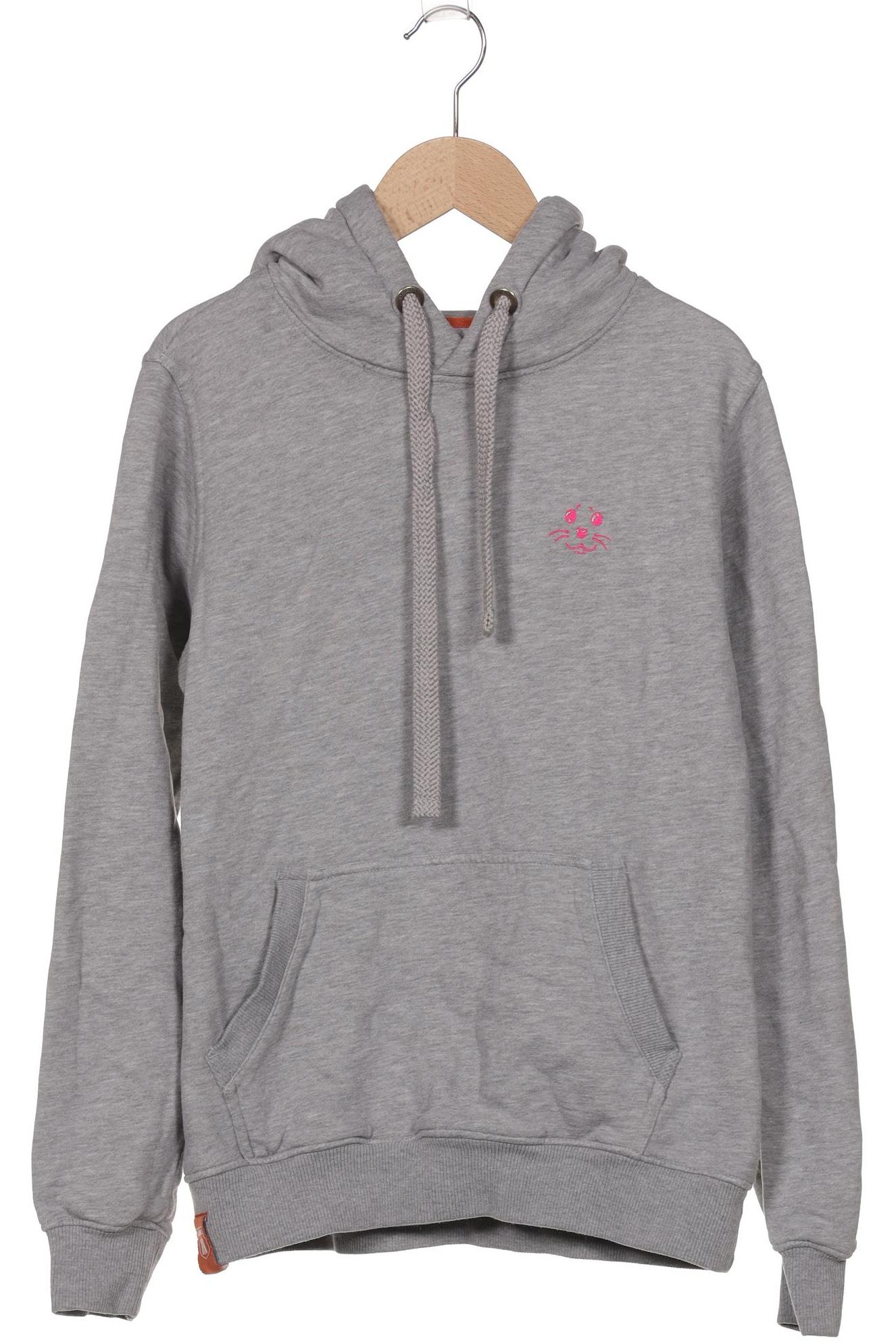 

Derbe Damen Kapuzenpullover, grau, Gr. 36