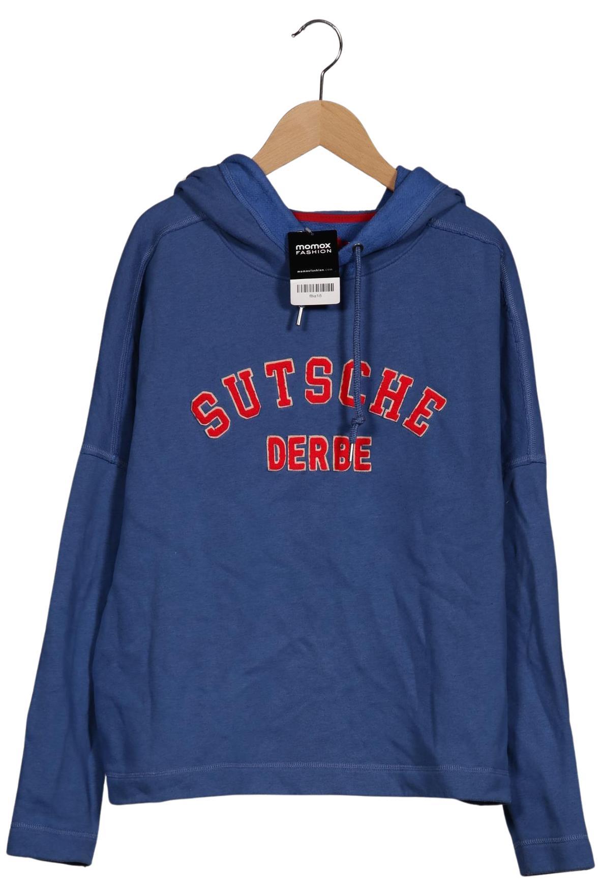 

Derbe Damen Kapuzenpullover, blau, Gr. 38