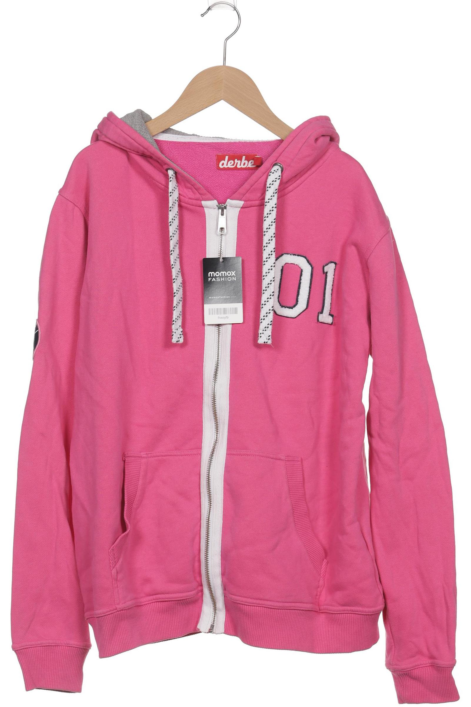 

Derbe Damen Kapuzenpullover, pink, Gr. 44