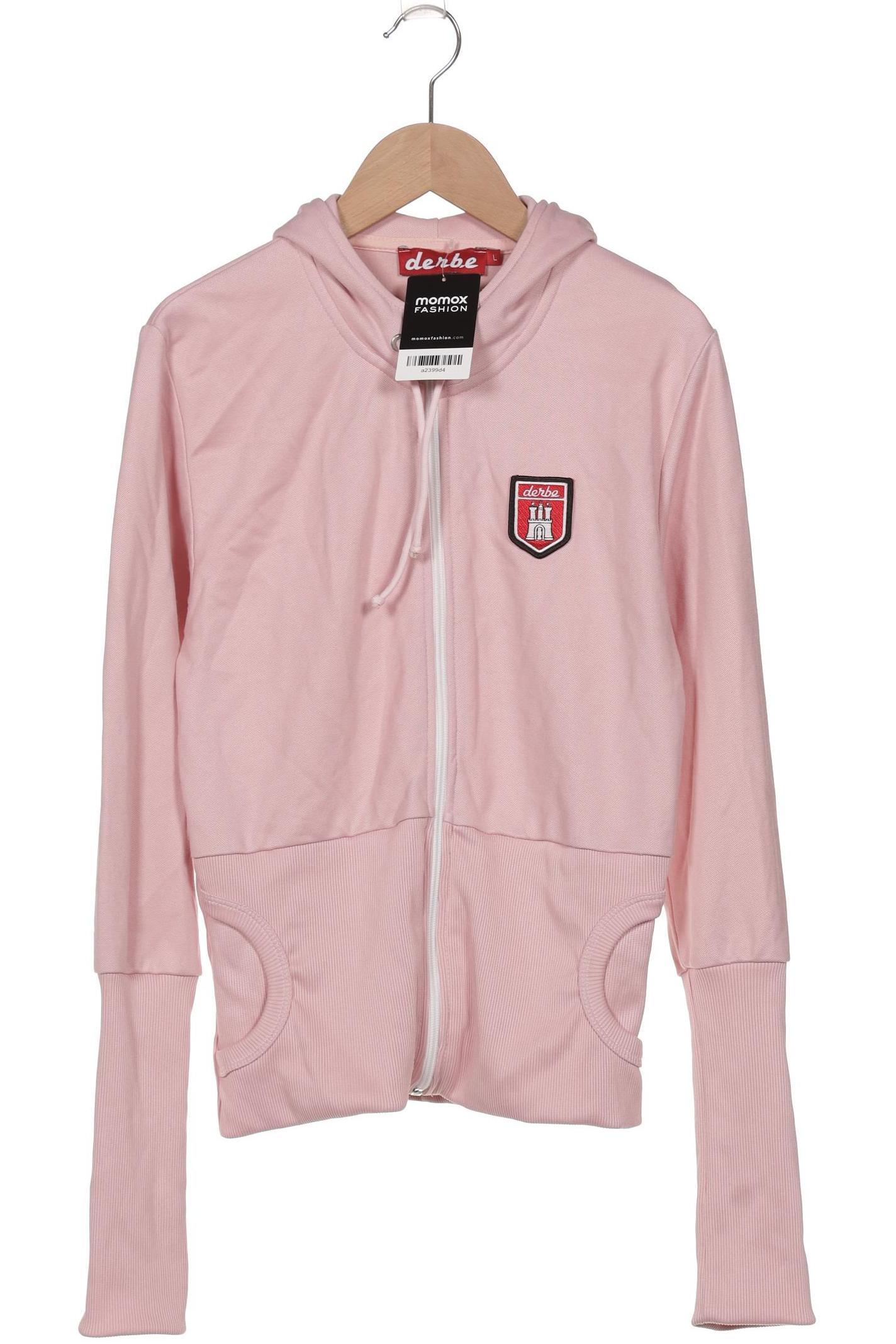 

Derbe Damen Kapuzenpullover, pink, Gr. 42