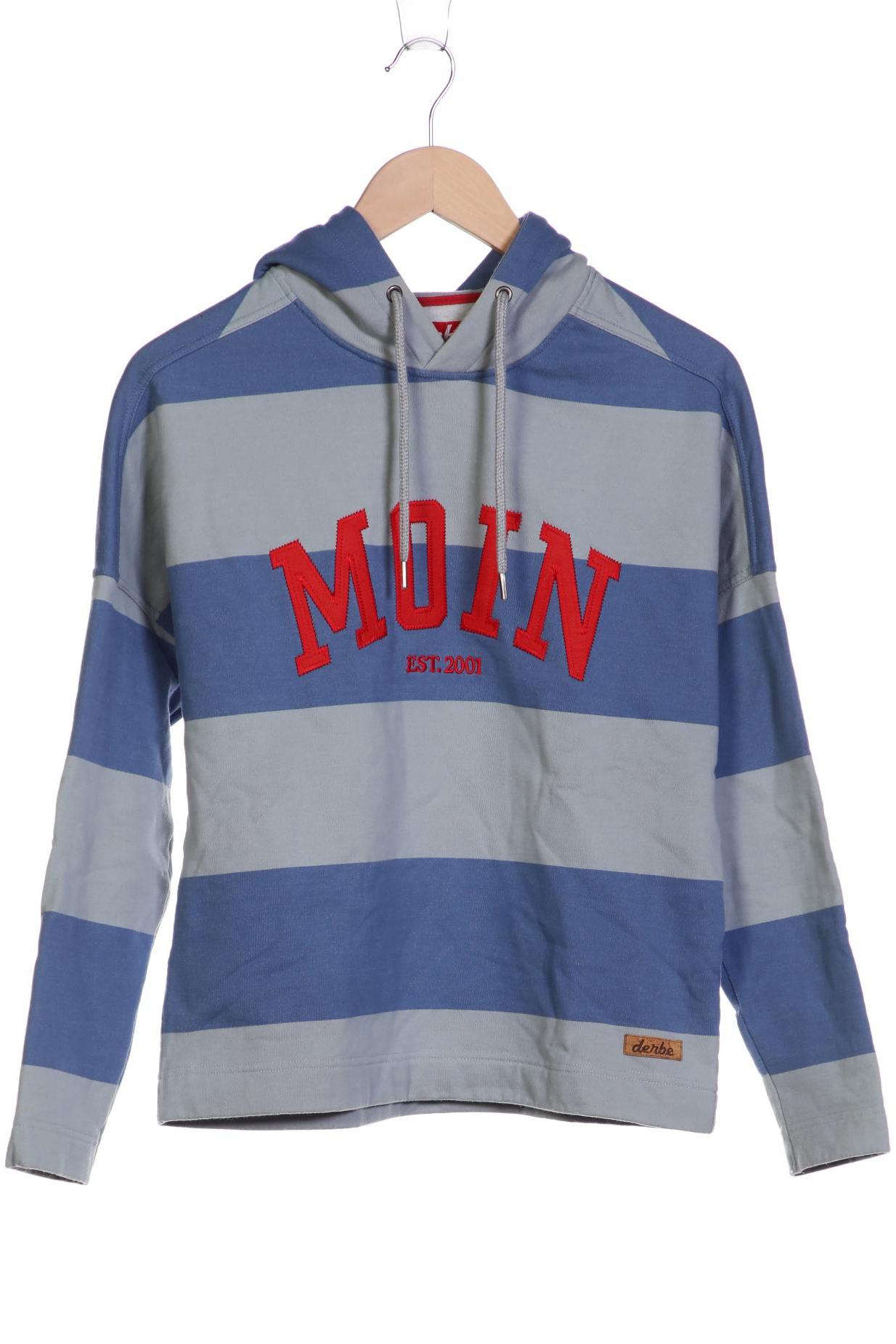 

Derbe Damen Kapuzenpullover, blau