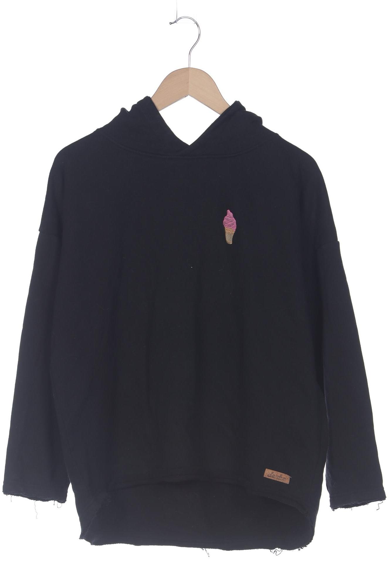 

Derbe Damen Kapuzenpullover, schwarz, Gr. 38