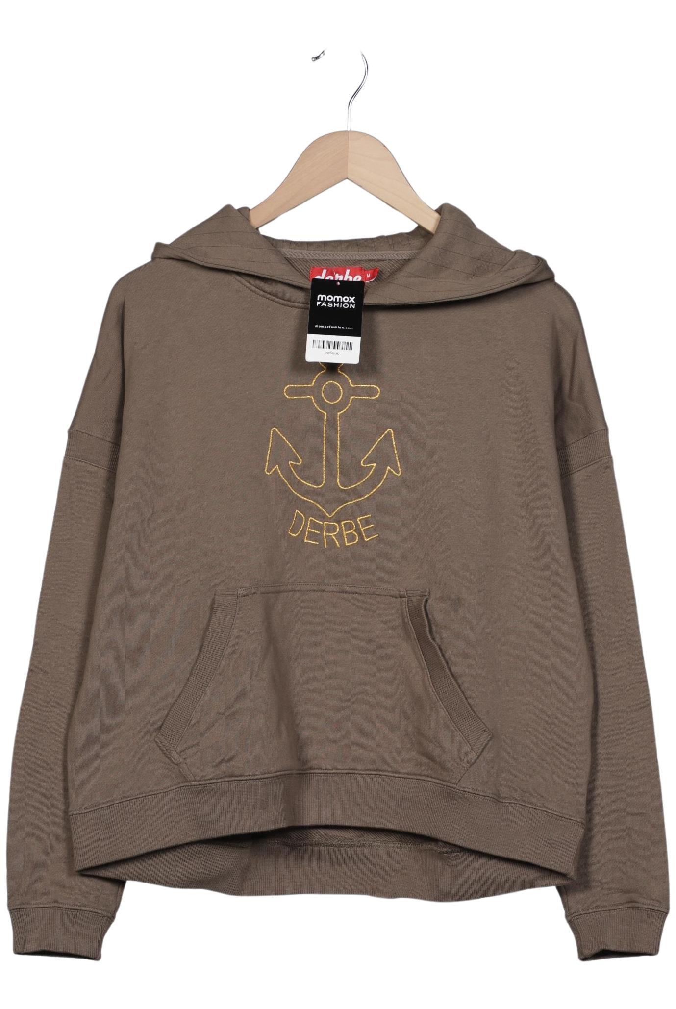 

Derbe Damen Kapuzenpullover, braun, Gr. 38