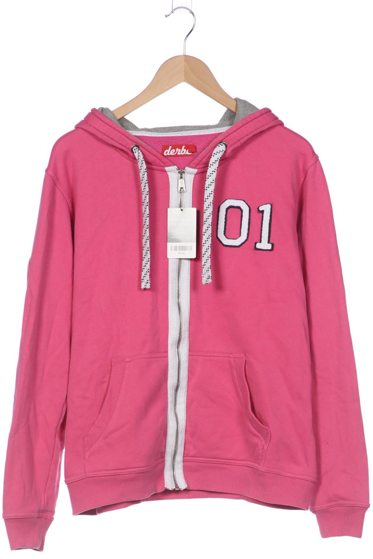 

Derbe Damen Kapuzenpullover, pink, Gr. 44