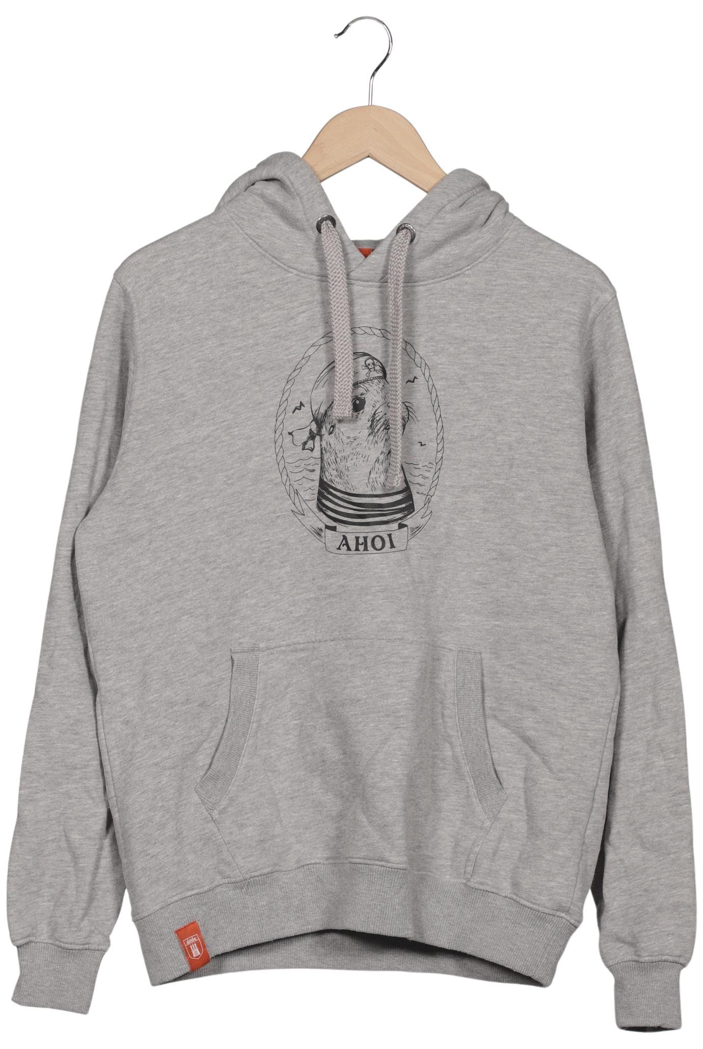 

Derbe Damen Kapuzenpullover, grau, Gr. 42