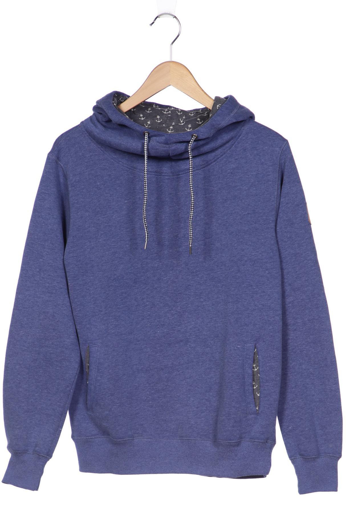 

Derbe Damen Kapuzenpullover, blau, Gr. 42