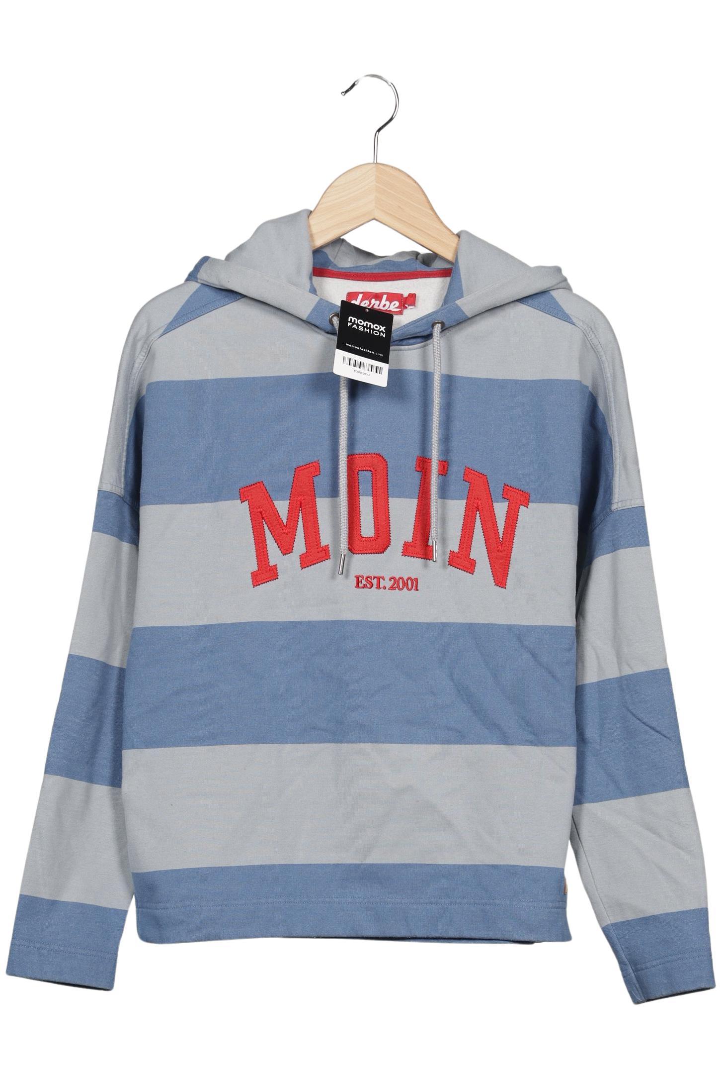 

Derbe Damen Kapuzenpullover, hellblau, Gr. 38