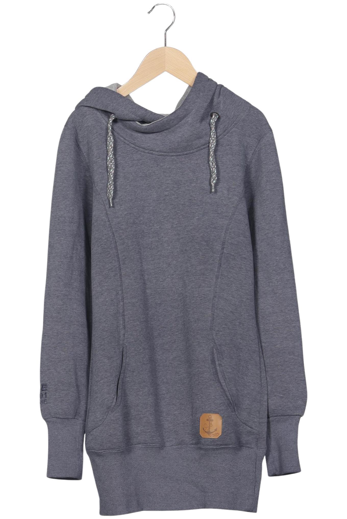 

Derbe Damen Kapuzenpullover, grau, Gr. 36