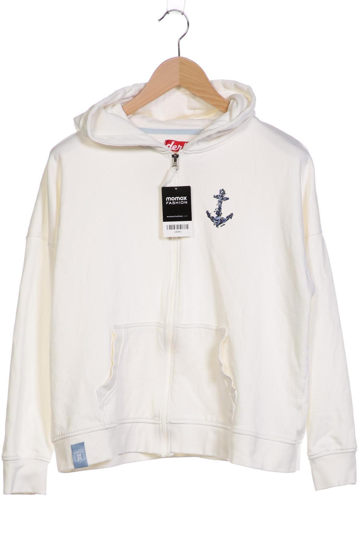 

Derbe Damen Kapuzenpullover, weiß, Gr. 42