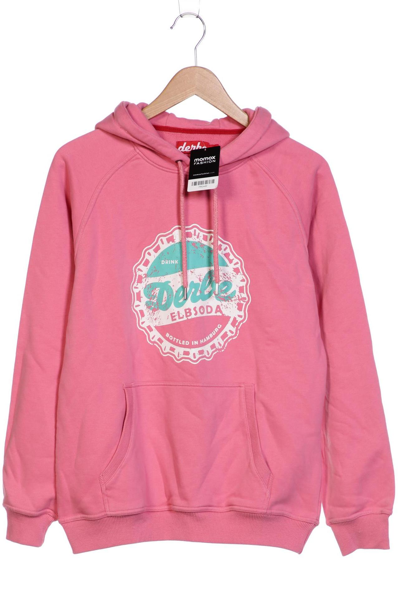 

Derbe Damen Kapuzenpullover, pink, Gr. 38