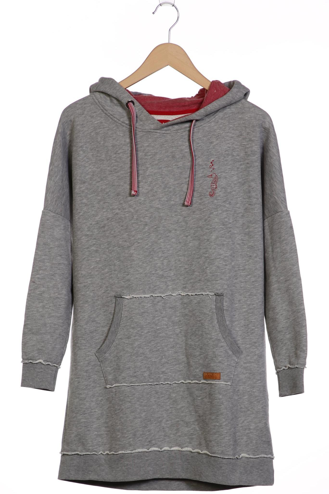 

Derbe Damen Kapuzenpullover, grau