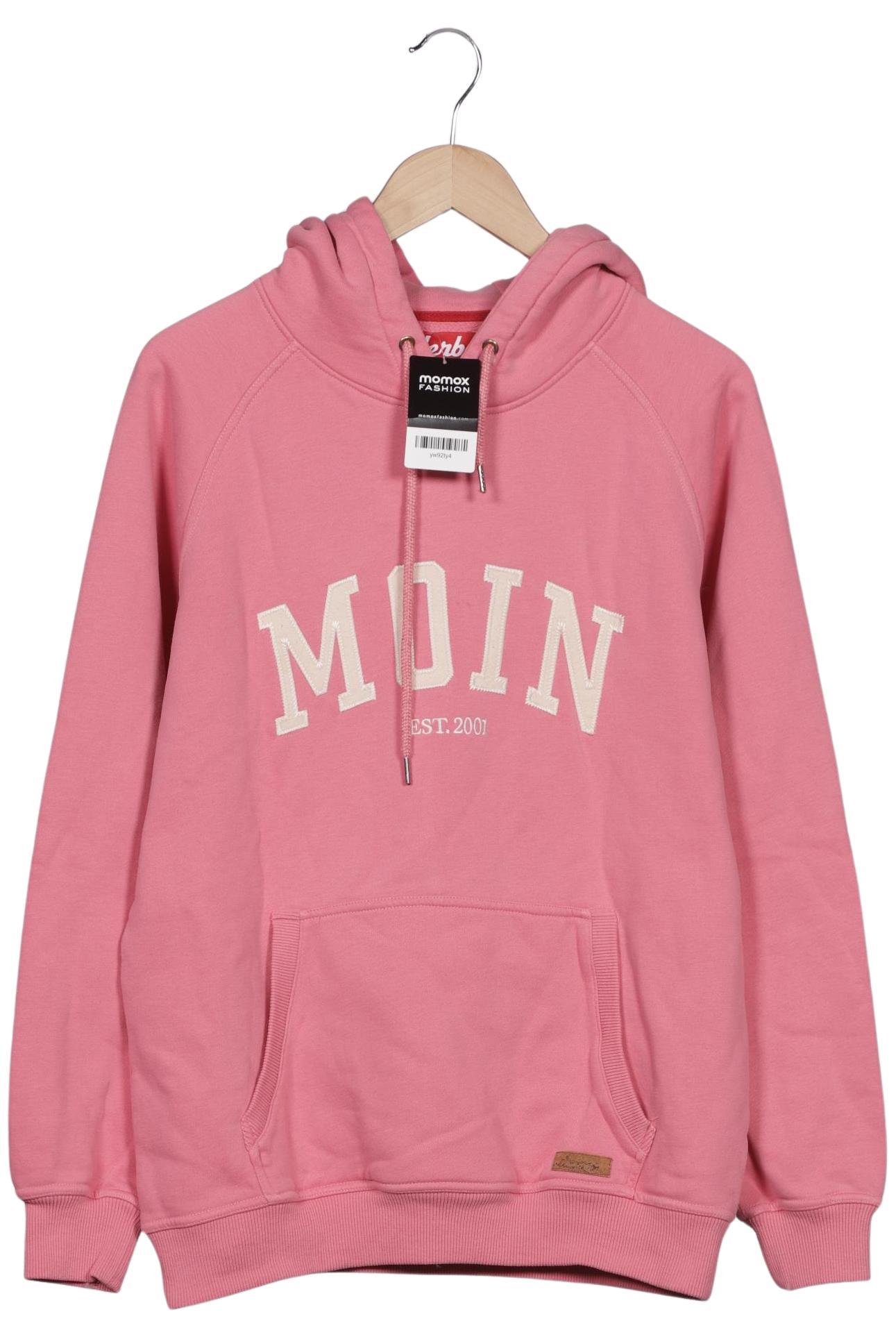 

Derbe Damen Kapuzenpullover, pink, Gr. 38
