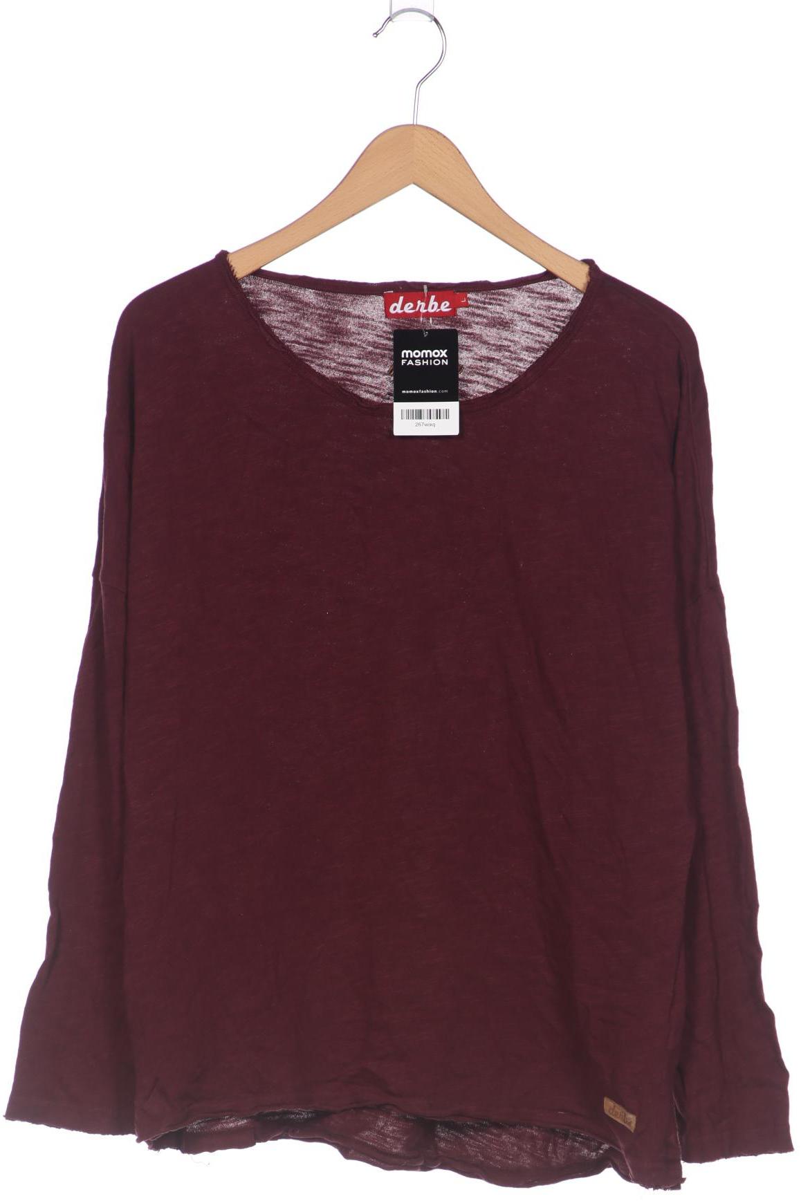 

Derbe Damen Langarmshirt, bordeaux, Gr. 42