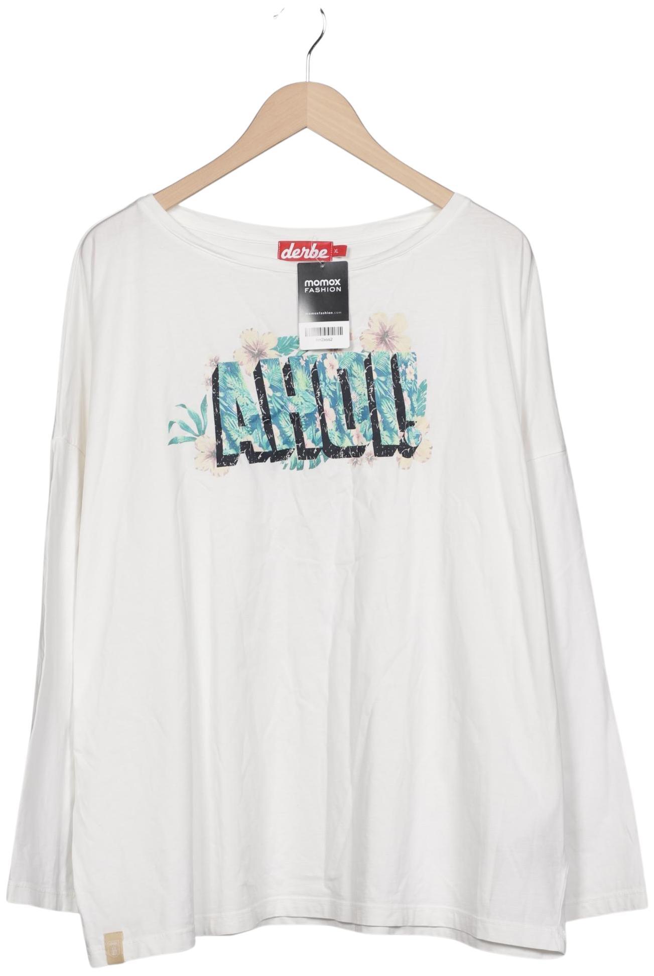 

Derbe Damen Langarmshirt, weiß, Gr. 44